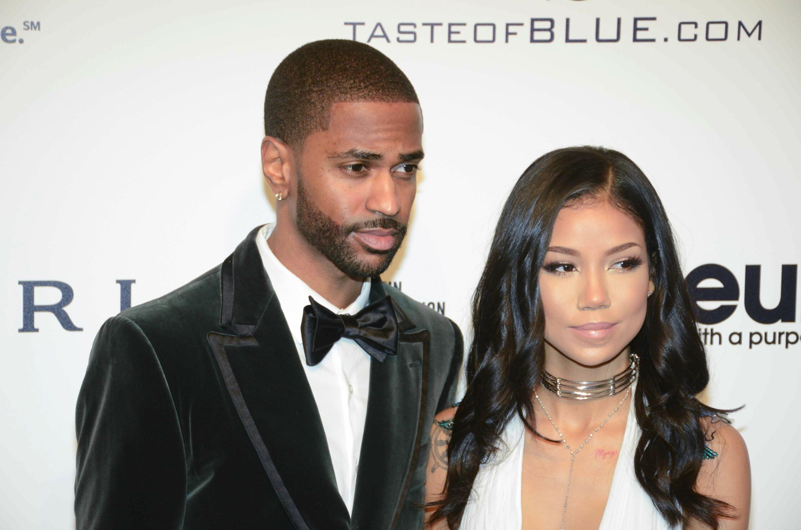 Big Sean & Jhene Aiko at Elton Johns Academy Awards Viewing Party 2017 in Hollywood