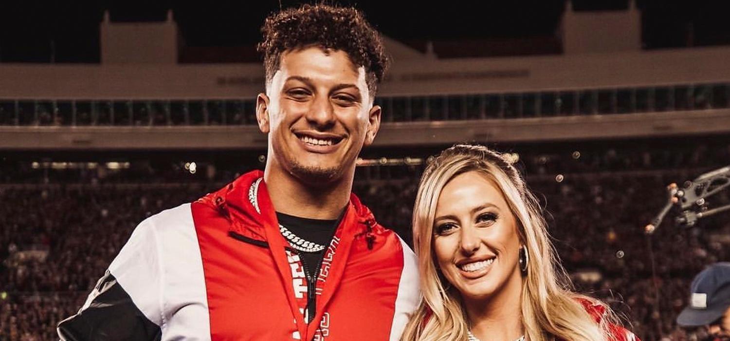 Brittany Mahomes' post on her Instagram page