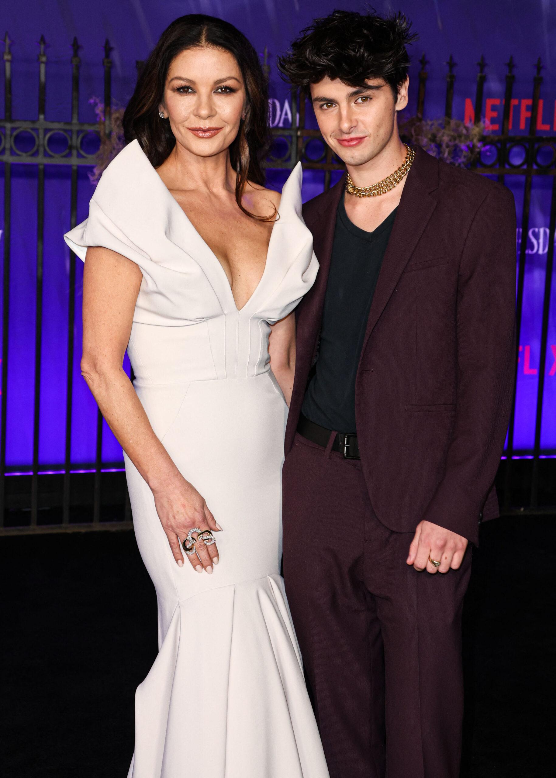 Catherine Zeta-Jones and son Dylan