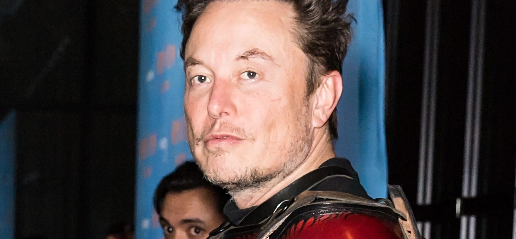 Elon Musk at Heidi Klum's 21st Annual Halloween Party in New York City
