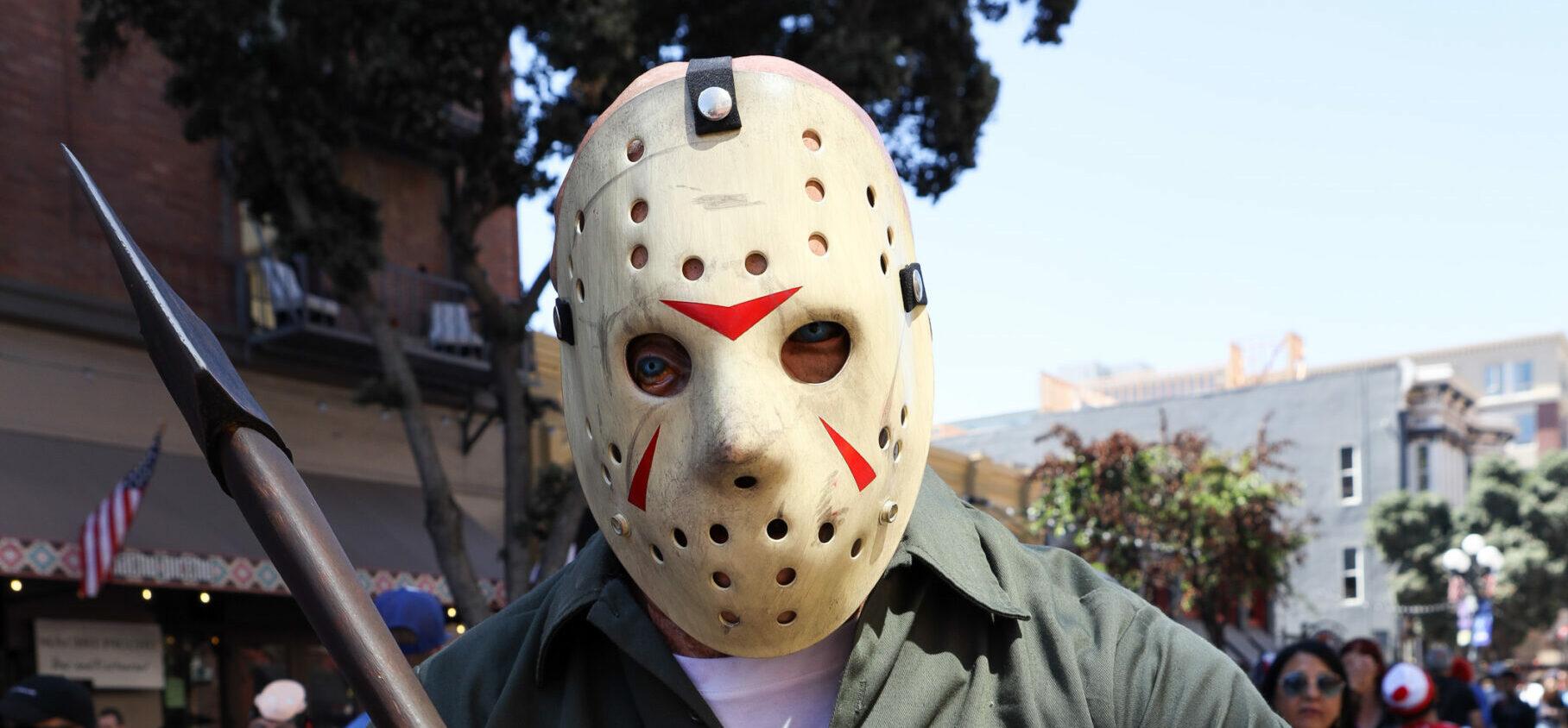 Jason Voorhees Friday the 13th Costume at Comic-Con 2019