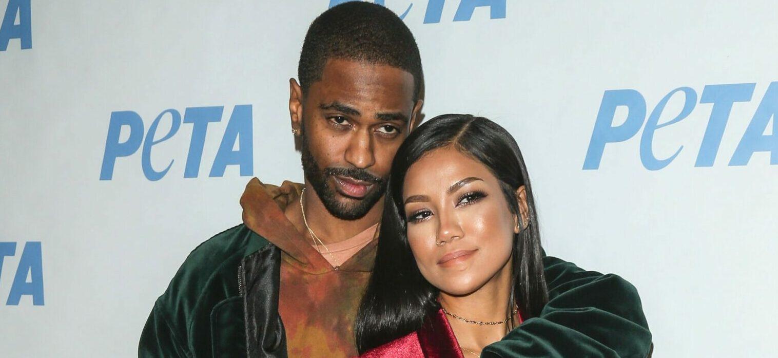 Jhene Aiko and Big Sean at PETA's 'Naked Ambition' exhibit launch in Los Angeles