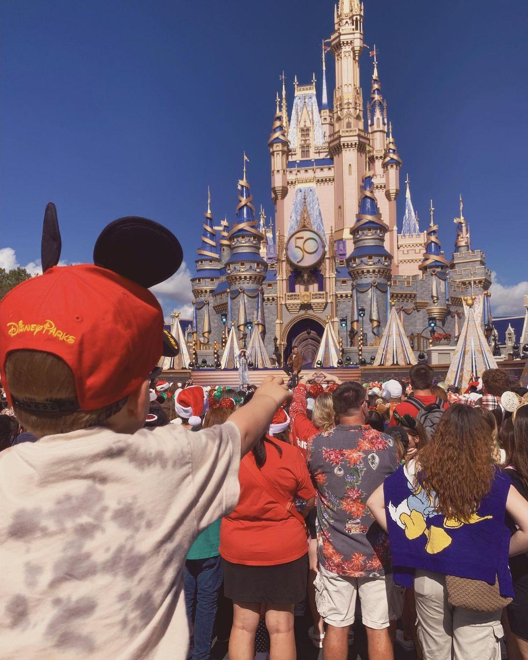 Maren Morris Visits Disney World
