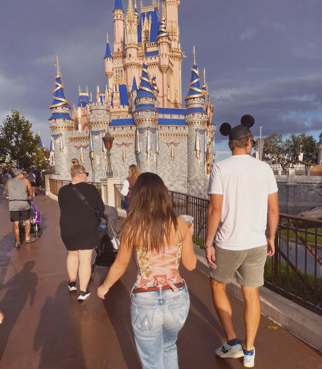 Maren Morris Visits Disney World