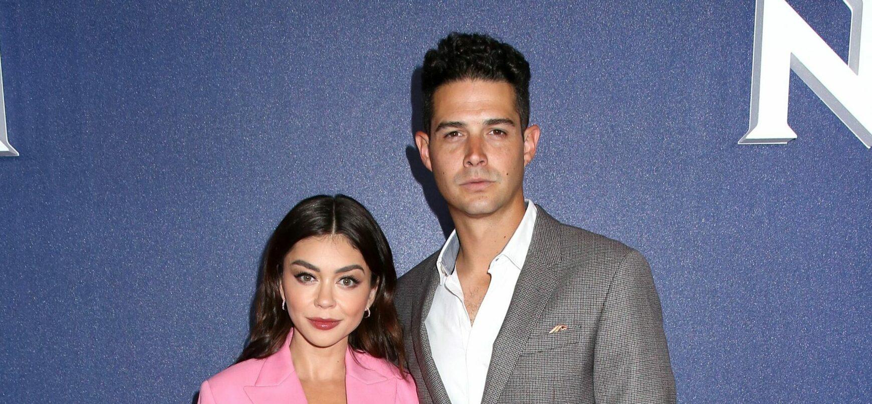 Wells Adams and Sarah Hyland