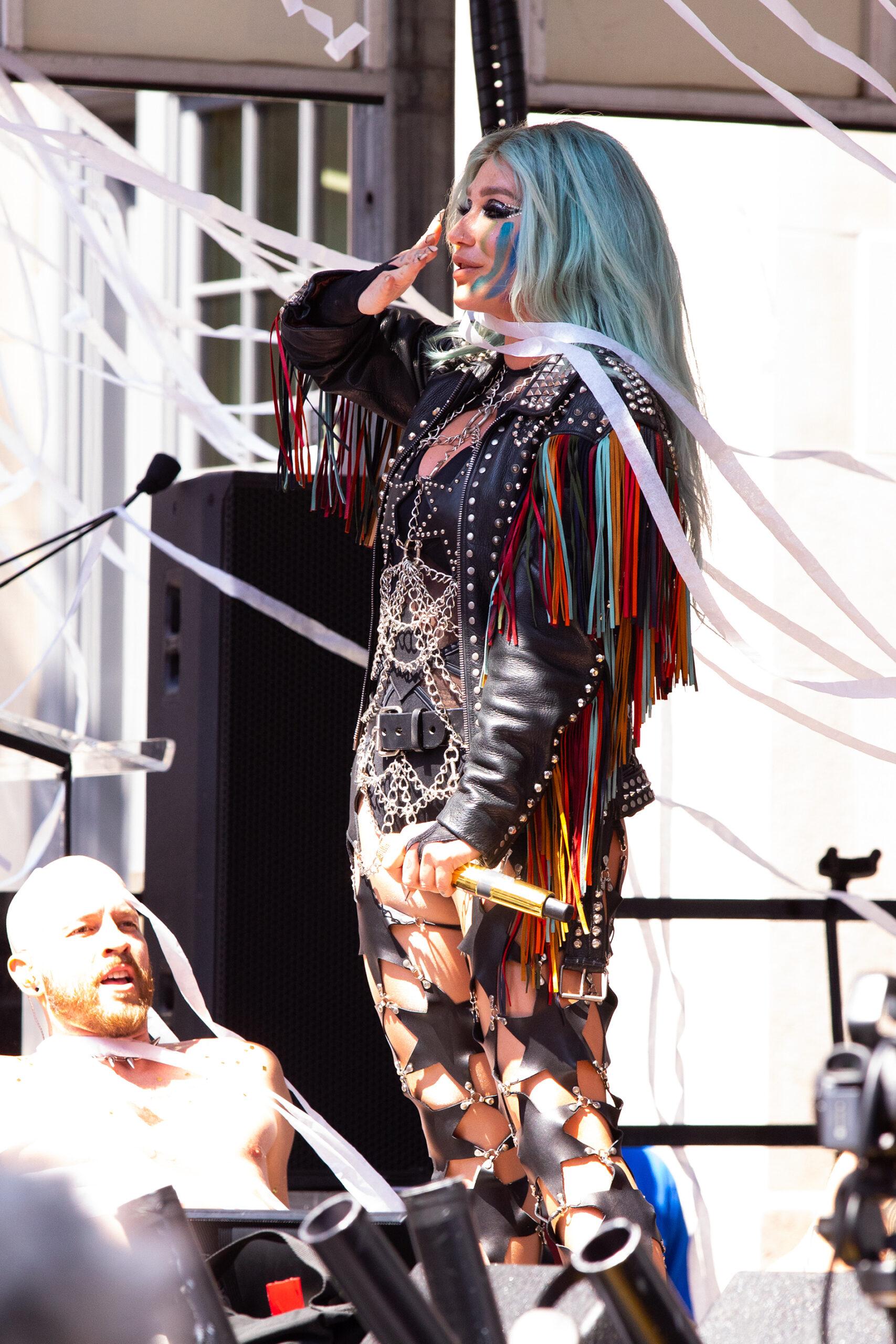 Kesha Performs at Stonewall in NYC for 2022 Gay Pride