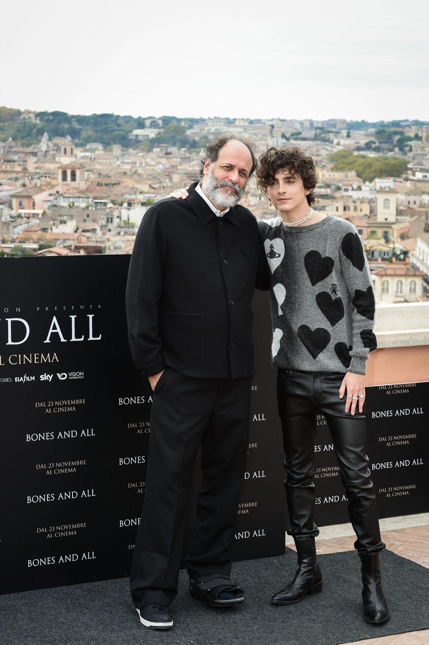 Timoth e Chalamet and Luca Guadagnino attend the quot Bones And All quot