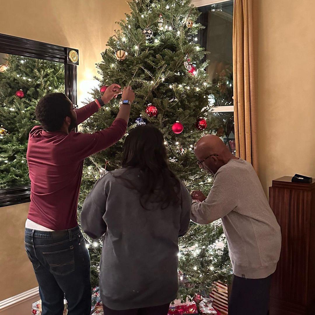 Al Roker Is 'Thankful To Be Well Enough' For Family Christmas Tree Decorations