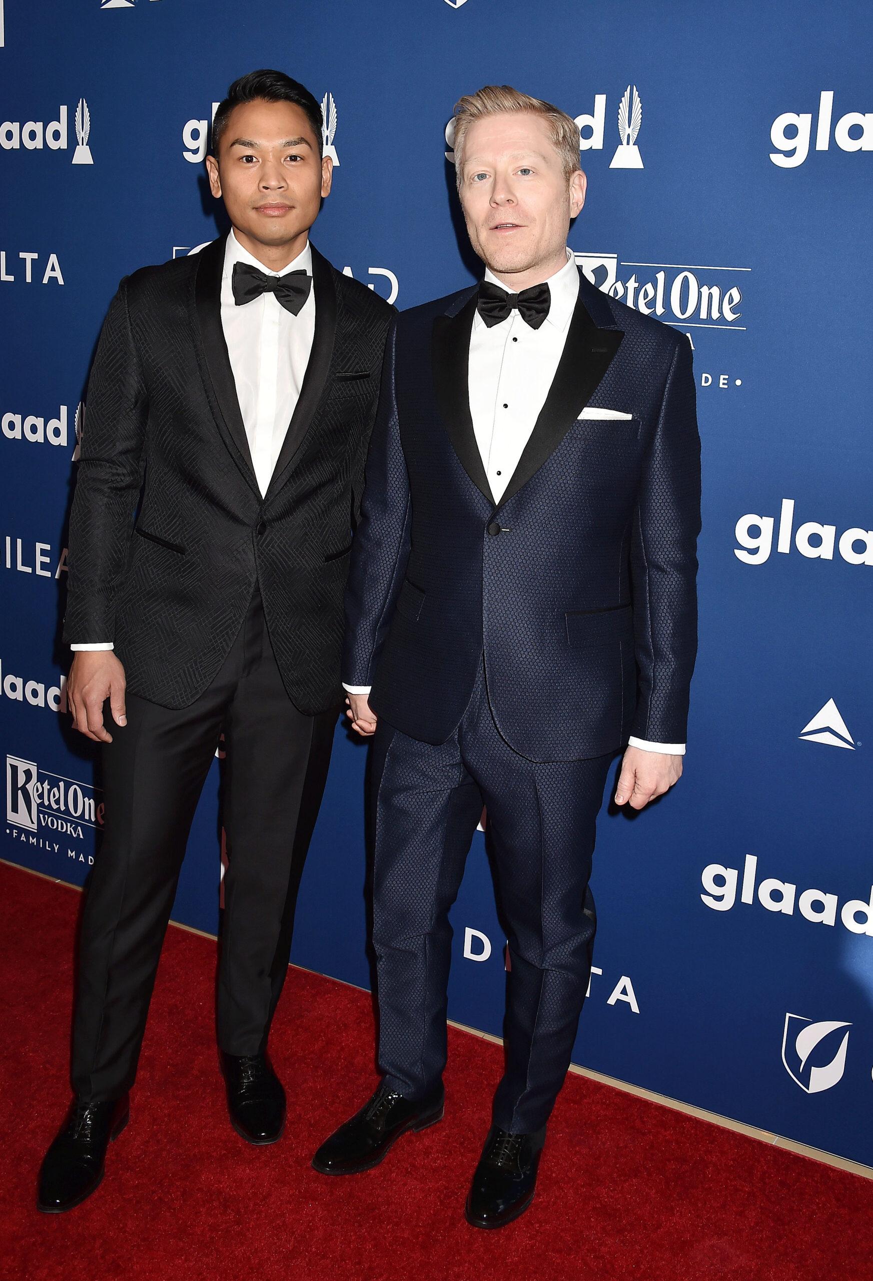 Anthony Rapp and Ken Ithiphol at the 29th Annual GLAAD Media Awards Los Angeles 