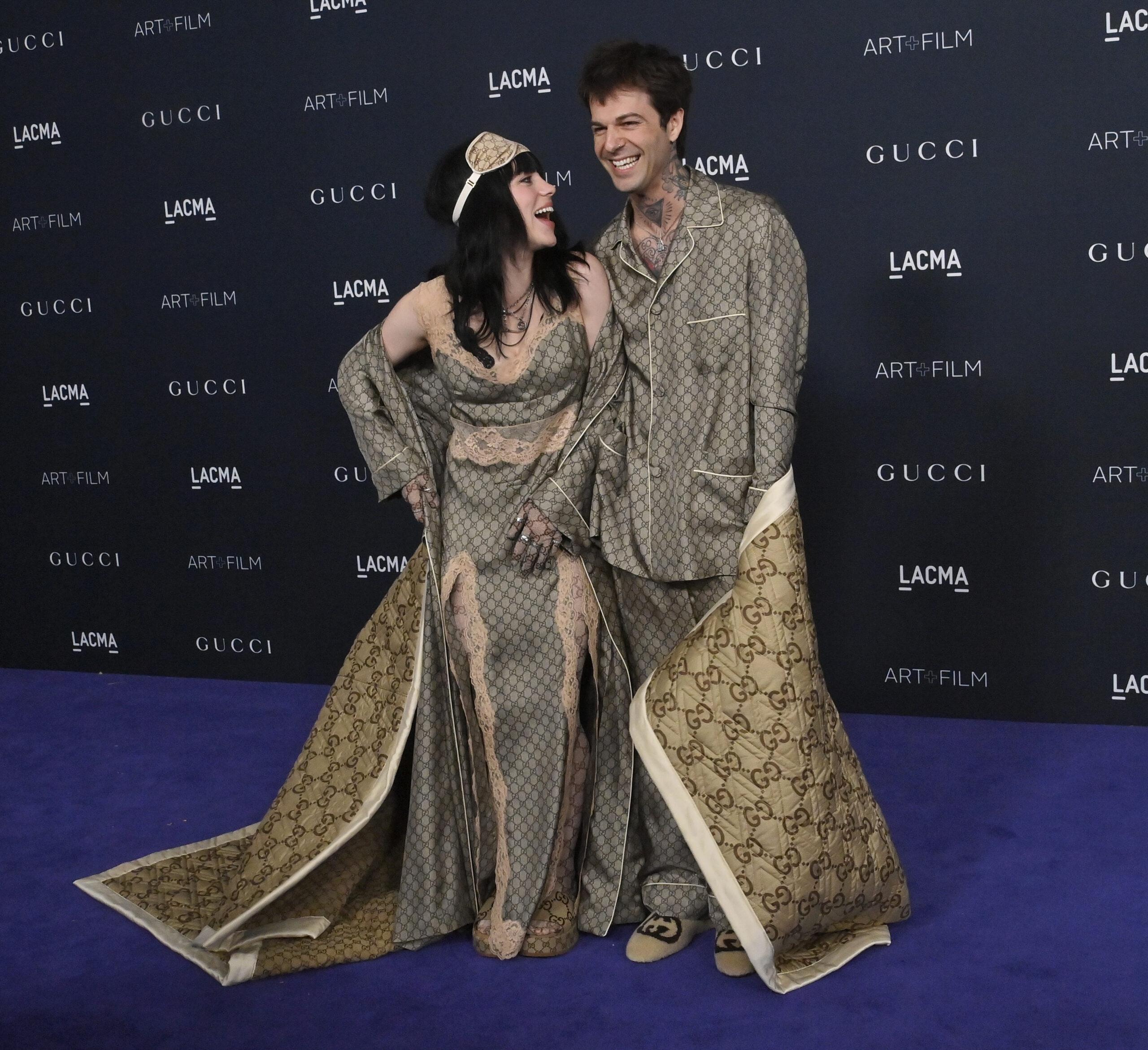 Billie Eilish and Jesse Rutherford Attend the LACMA Art+Film Gala in Los Angeles
