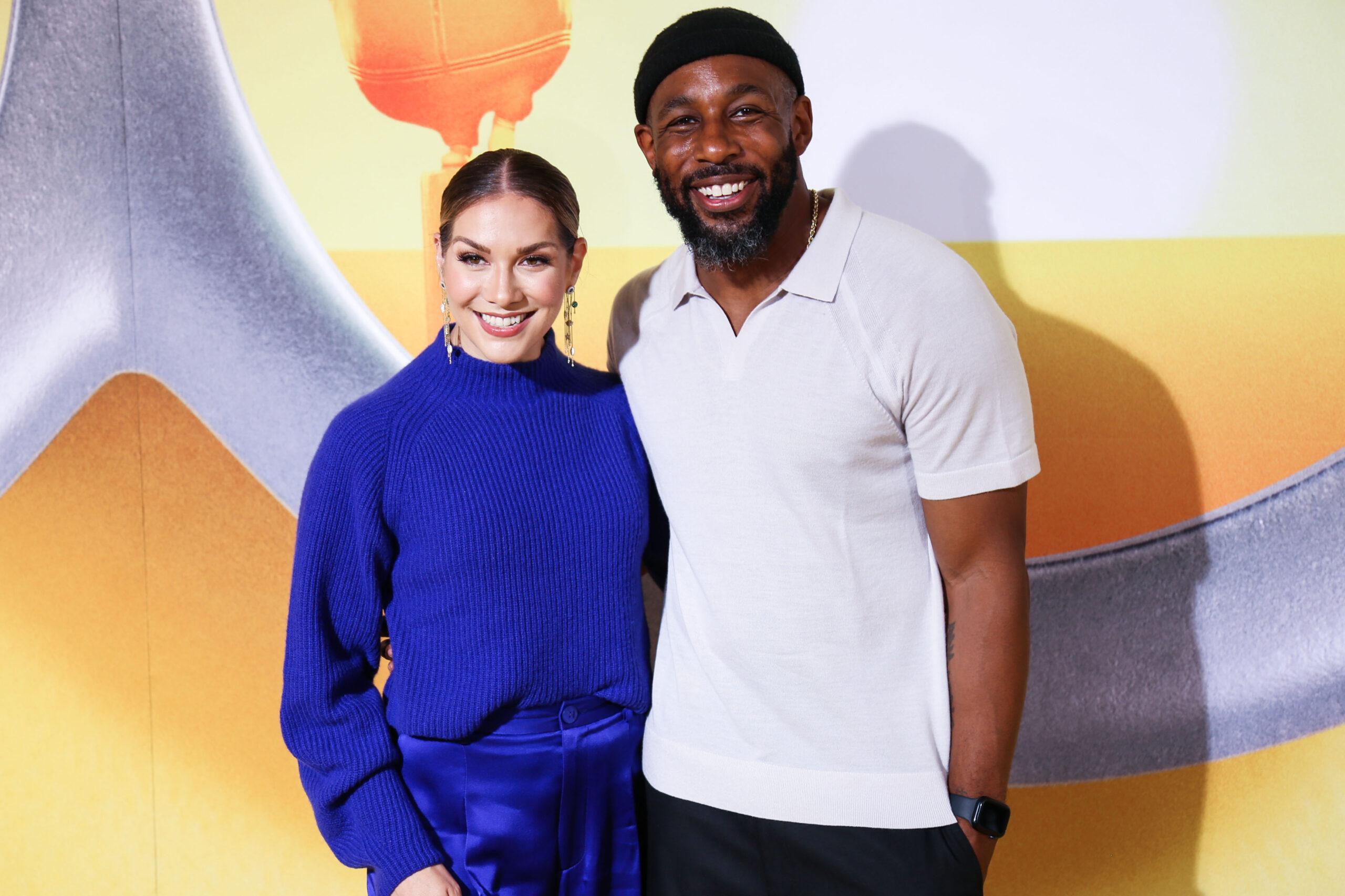 tWitch and Allison Holker Los Angeles Premiere Of Illumination And Universal Pictures' 'Minions: The Rise Of Gru'