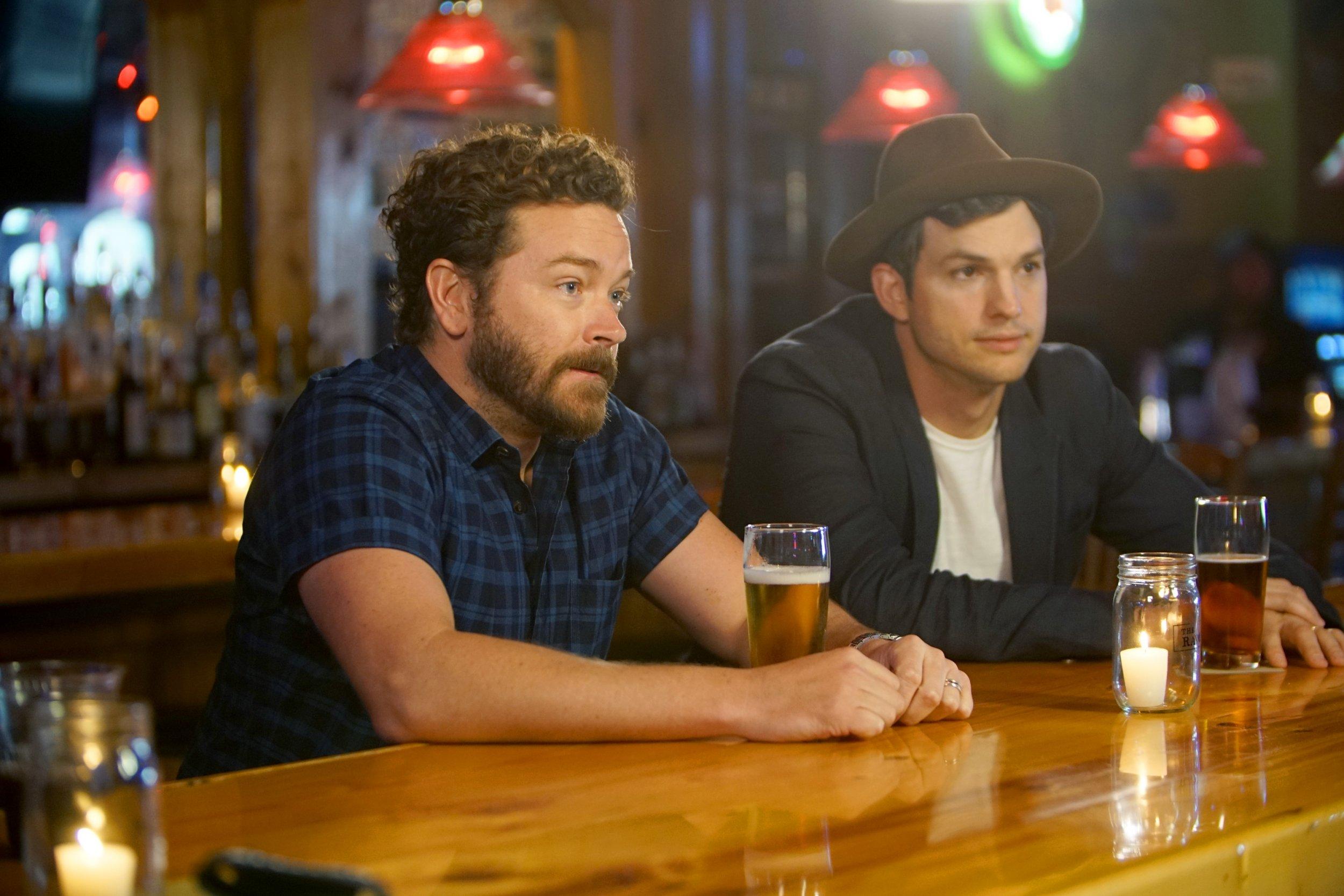 Danny Masterson with Ashton Kutcher on "The Ranch"