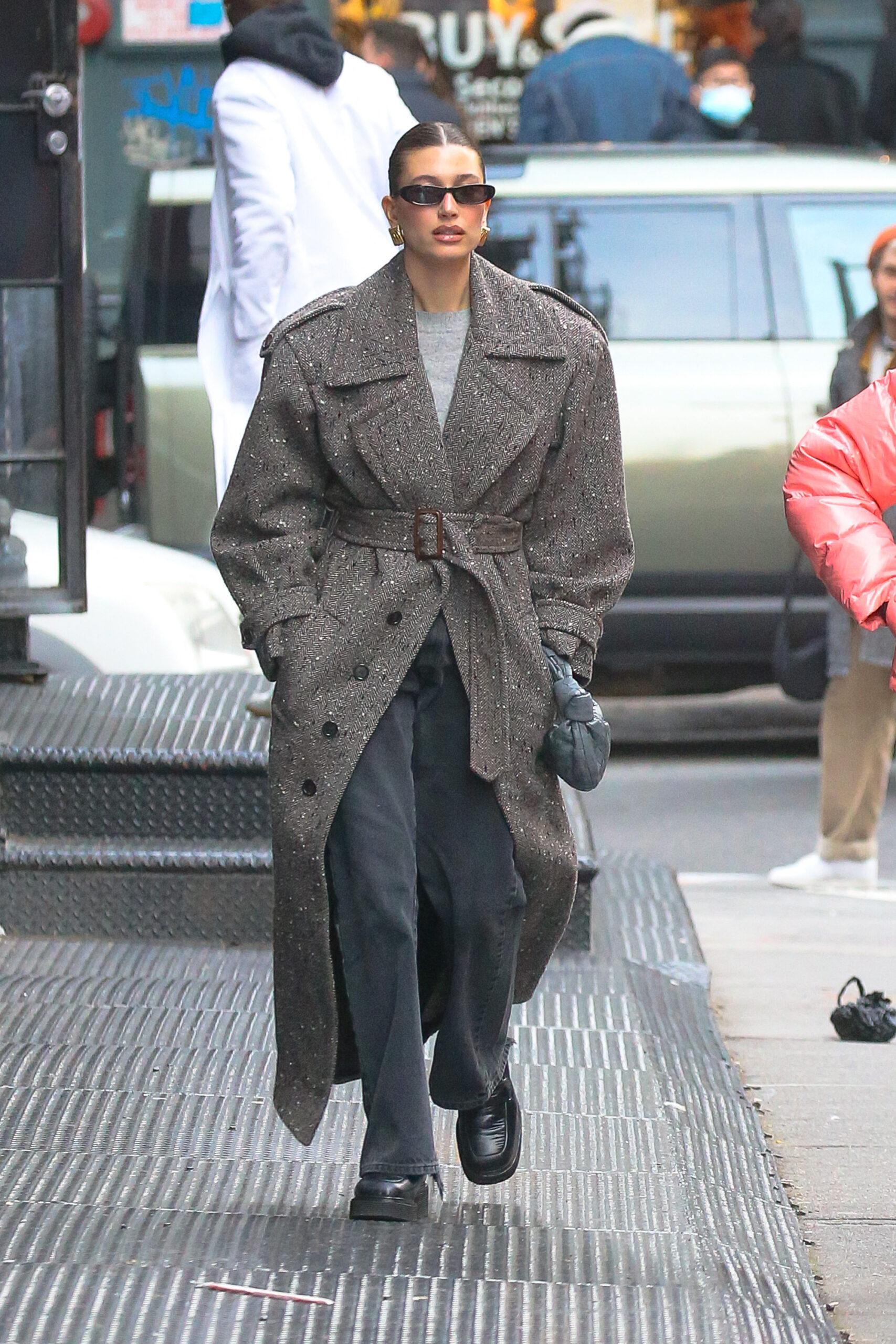 Hailey Bieber spotted shopping in SoHo, New York City