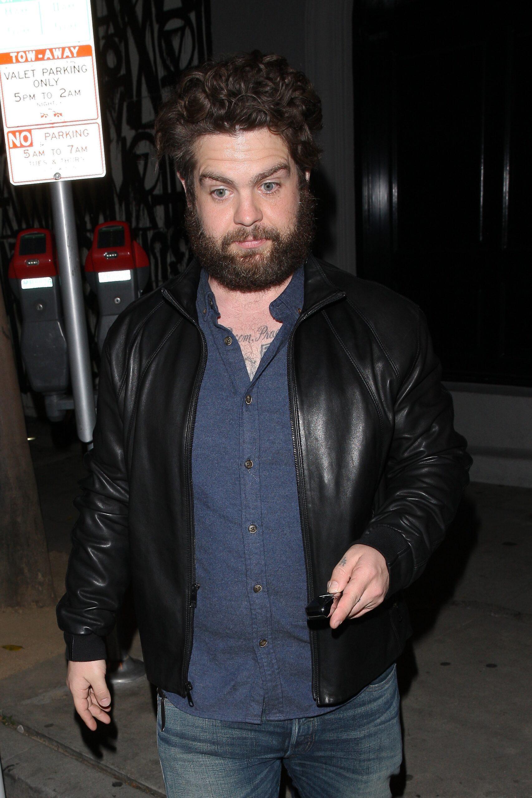 Jack Osbourne is spotted leaving Craig's eatery