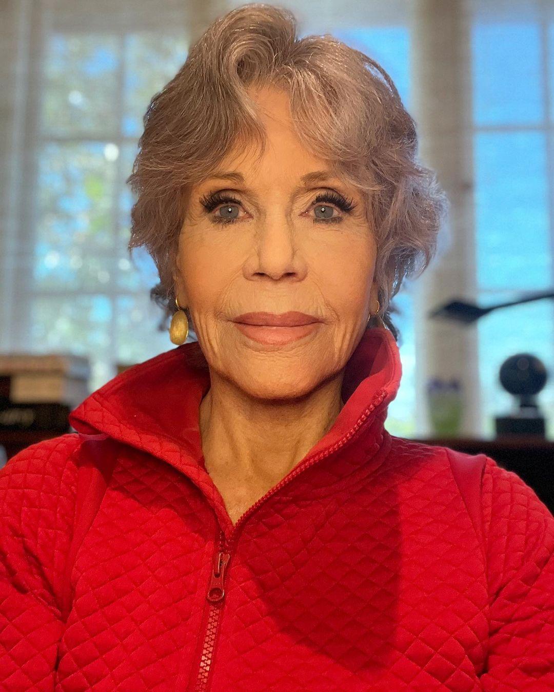 Jane Fonda's post on her Instagram page to announce her cancer diagnosis