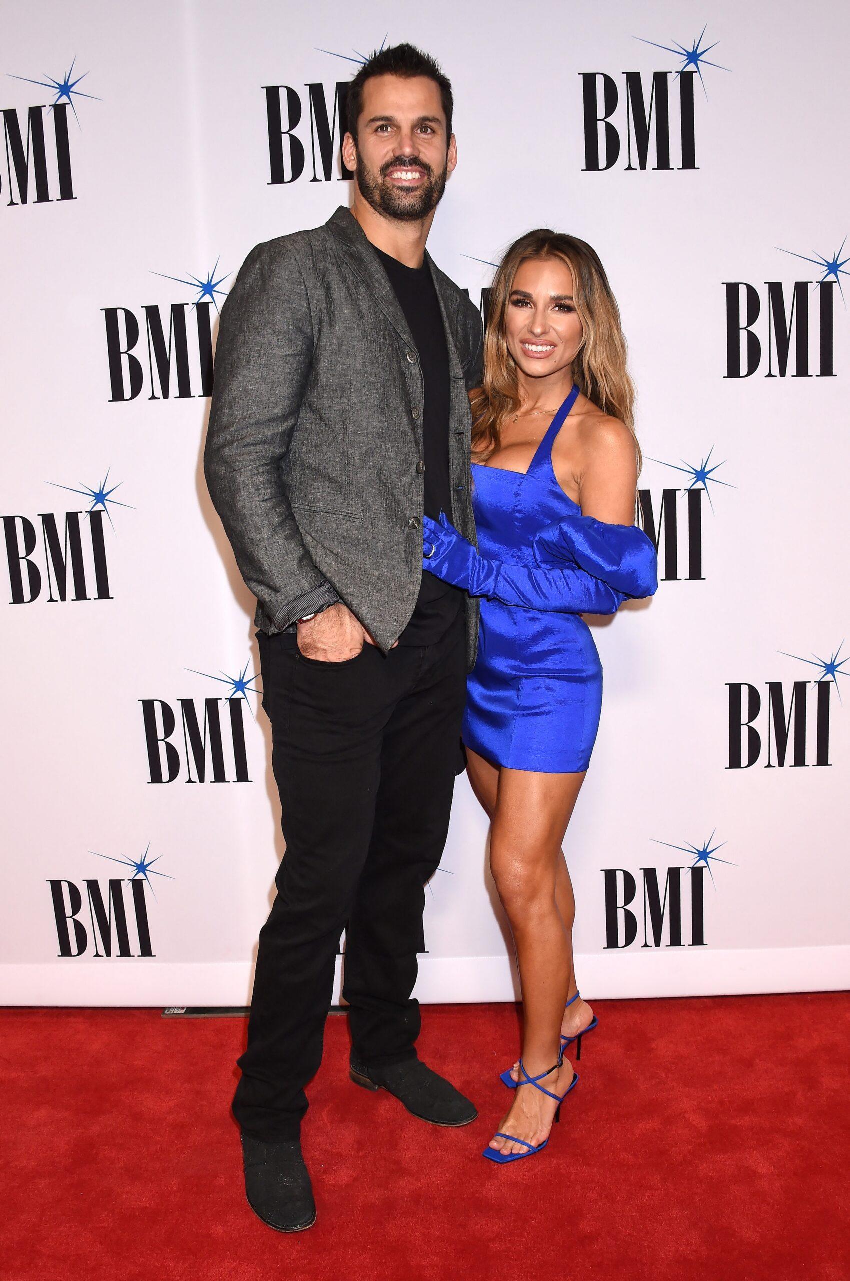 Jessie James Decker and Eric Decker at 67th Annual BMI Country Awards