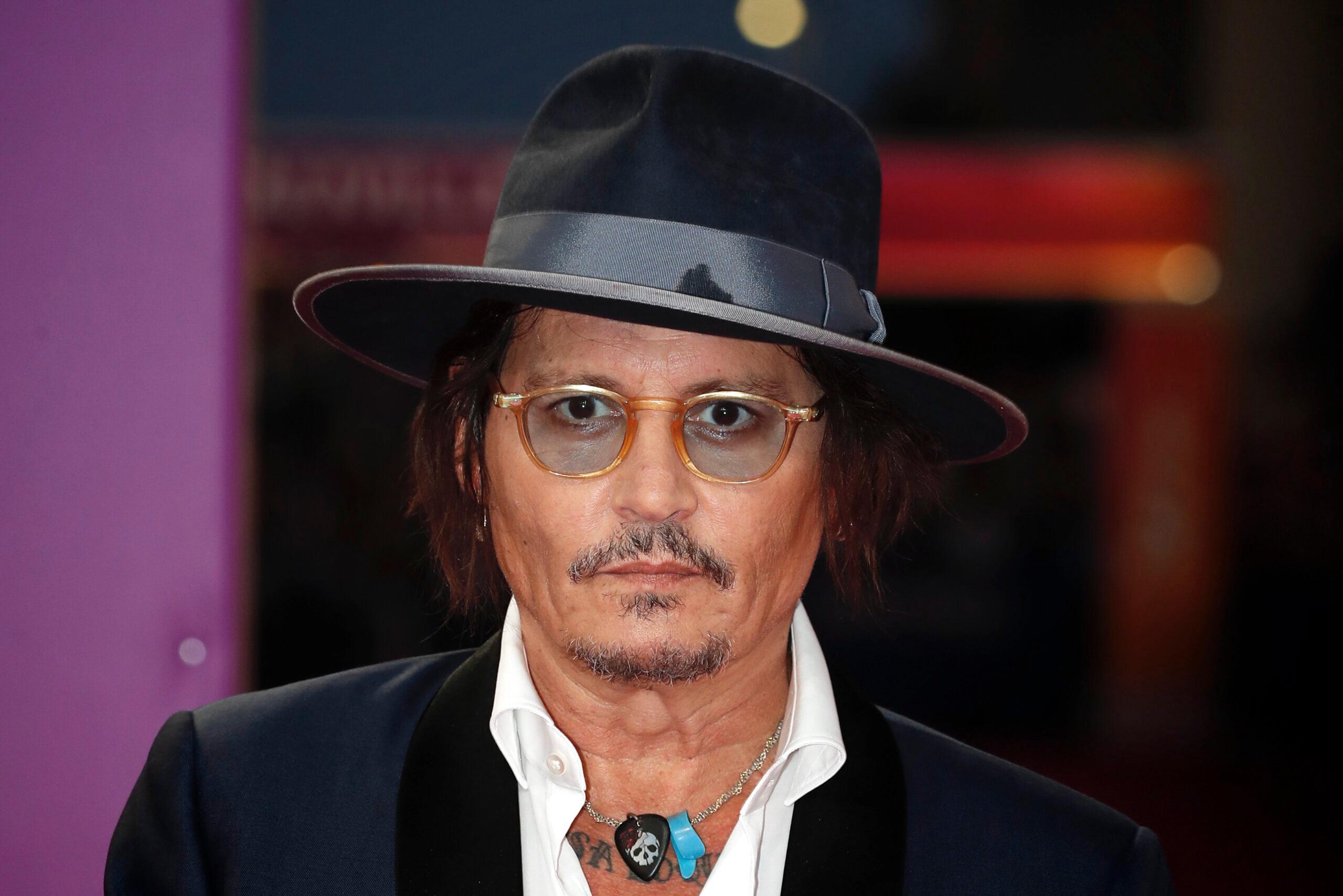Johnny Depp attending the 47th Deauville American Film Festival