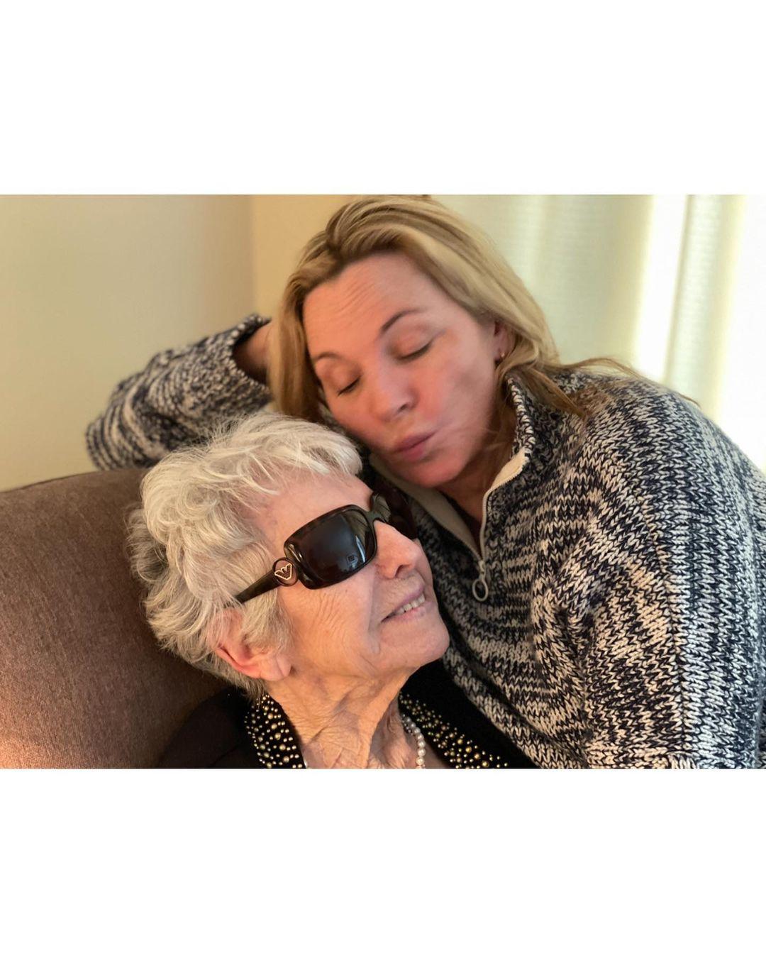 Kim Cattrall's post on her Instagram page