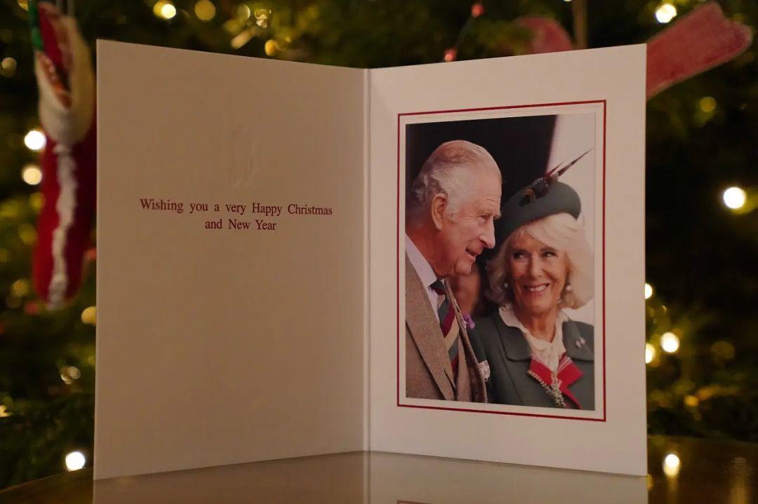King Charles III and Queen Camilla's Christmas Card