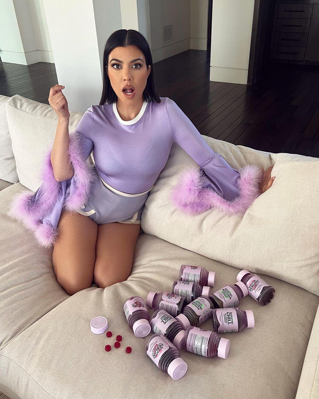 Kourtney Kardashian celebrates Lemme brand