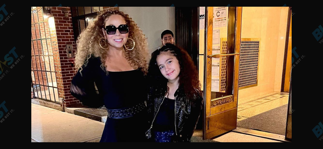 Mariah Carey and daughter Monroe