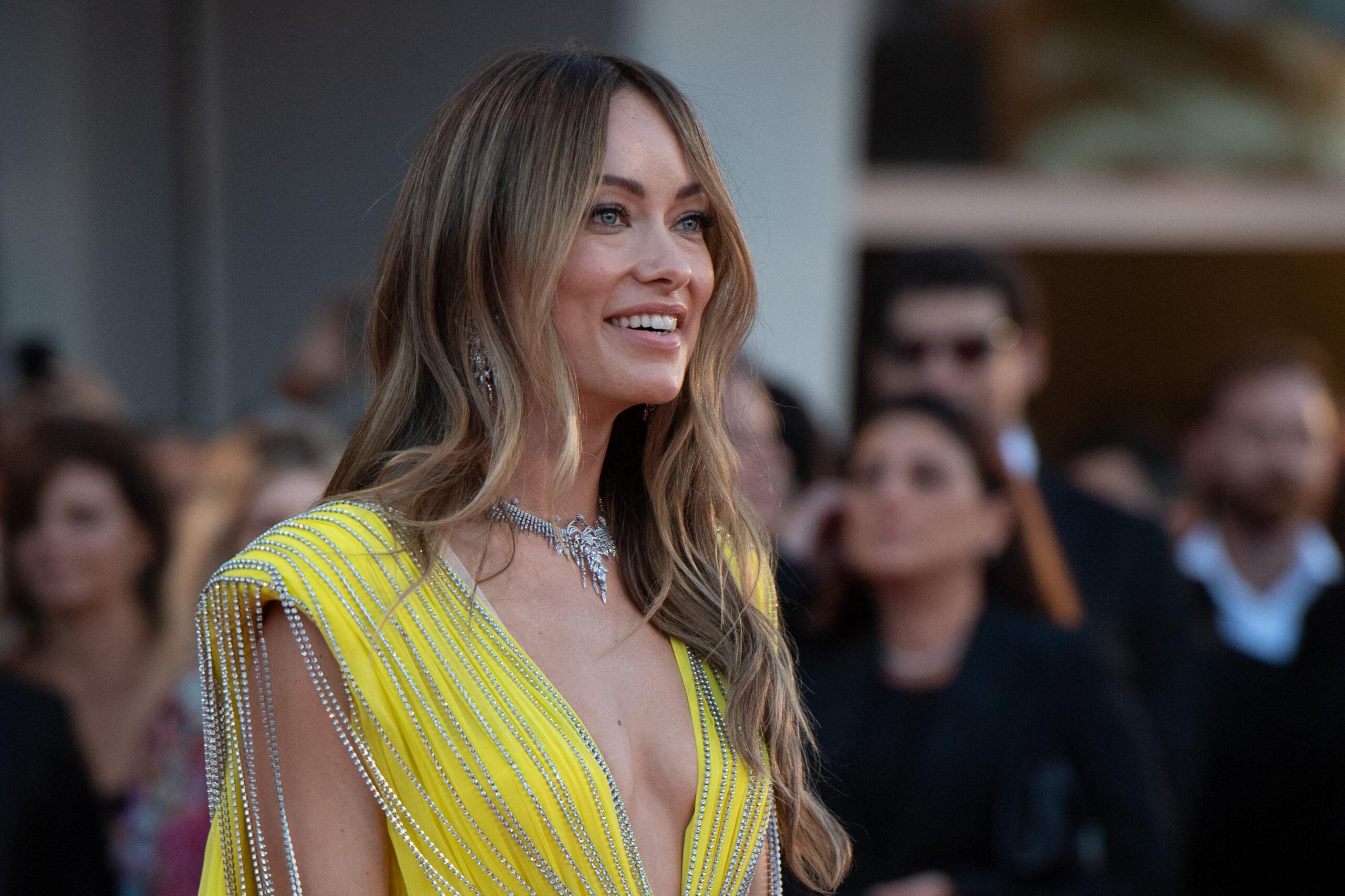 Olivia Wilde at the 79th Venice International Film Festival - "Don't Worry Darling" Red Carpet
