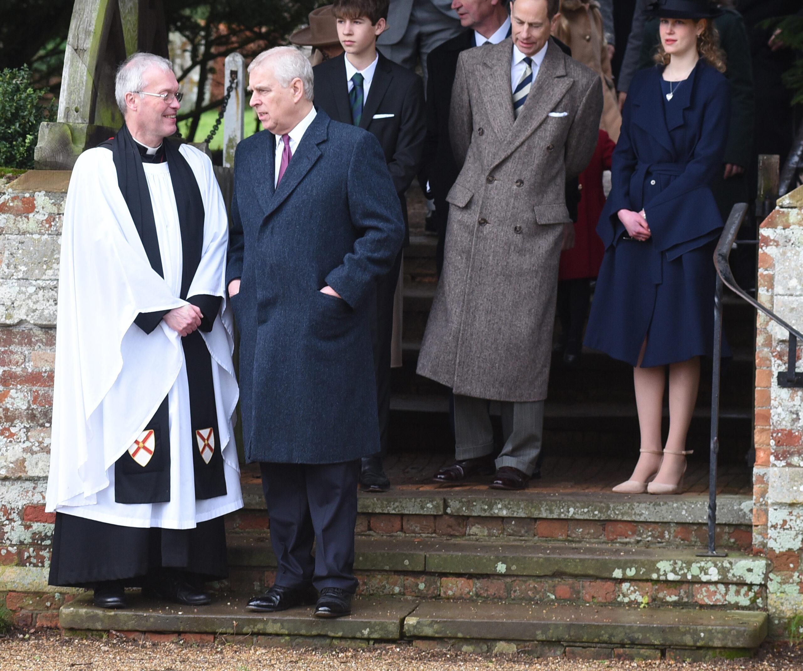 Prince Andrew Spotted At Christmas Day Outing With Royal Family After Allegedly Being Evicted From Palace