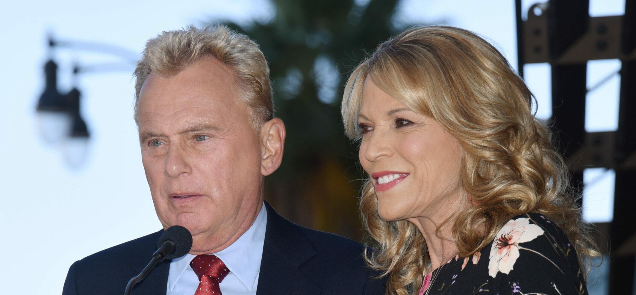 Vanna White and Pat Sajak Harry Friedman Hollywood Walk of Fame Ceremony