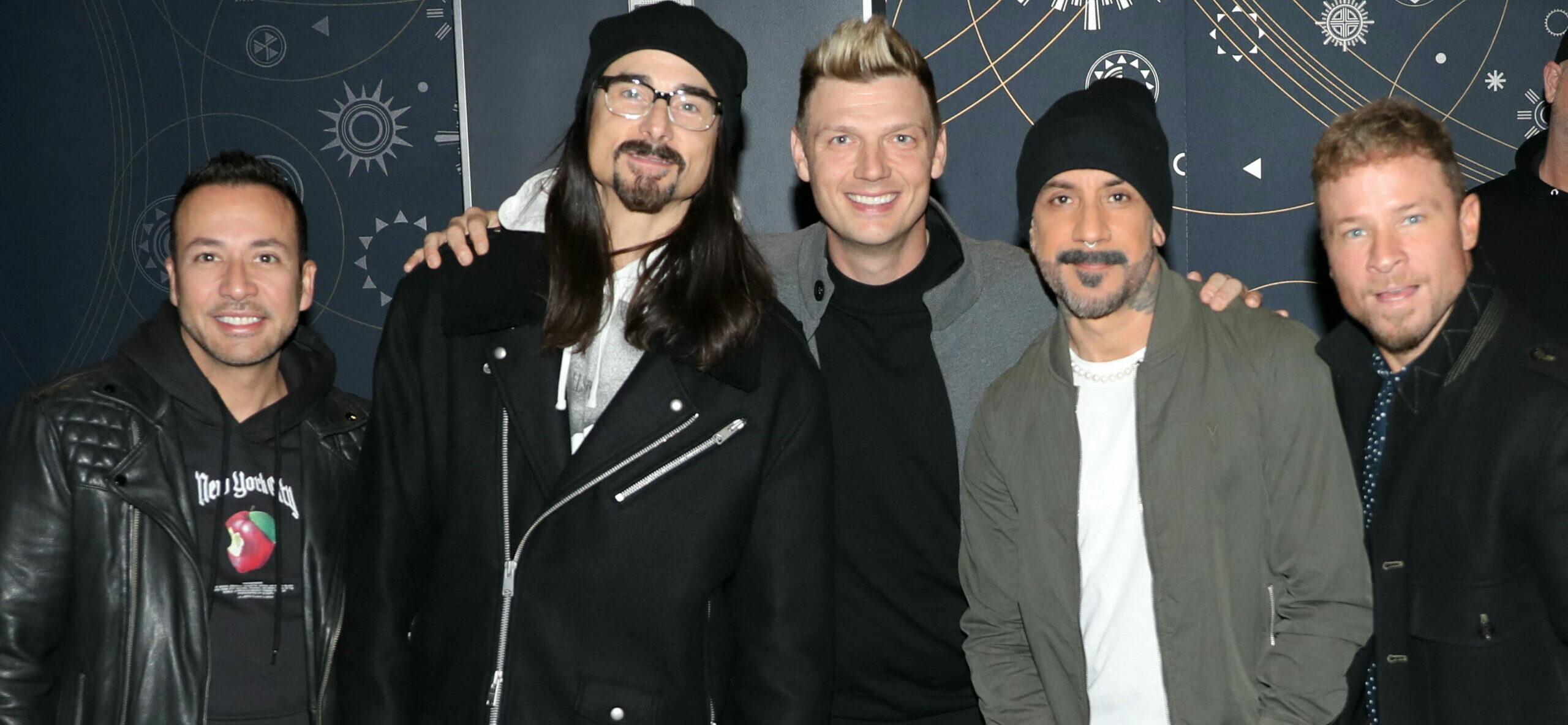 Backstreet Boys at the Empire state Building