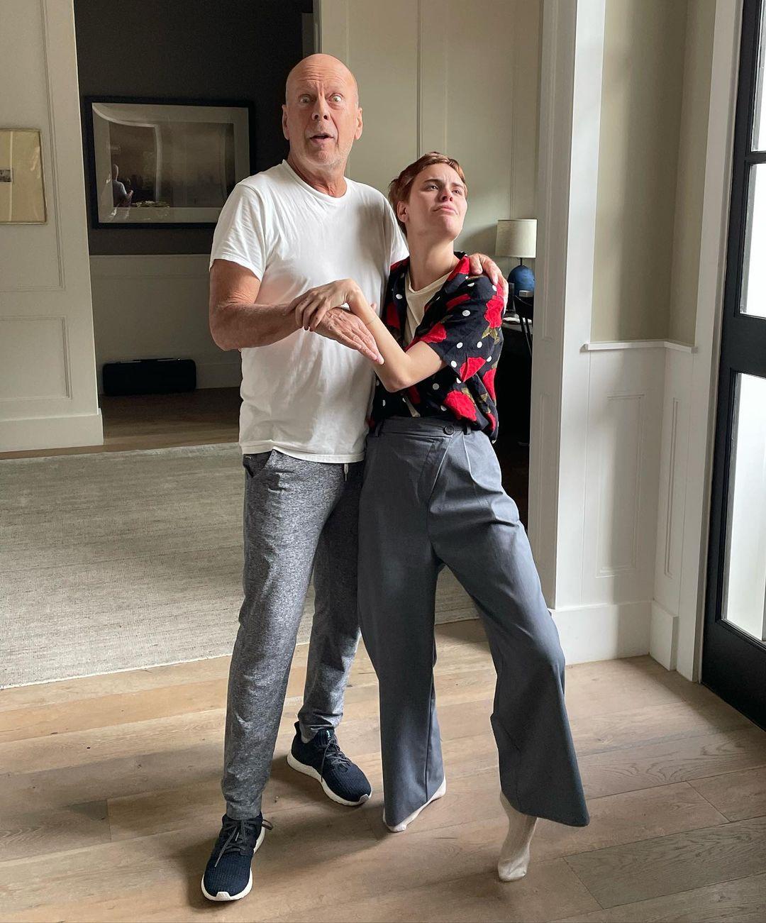 Bruce Willis dan Tallulah Willis