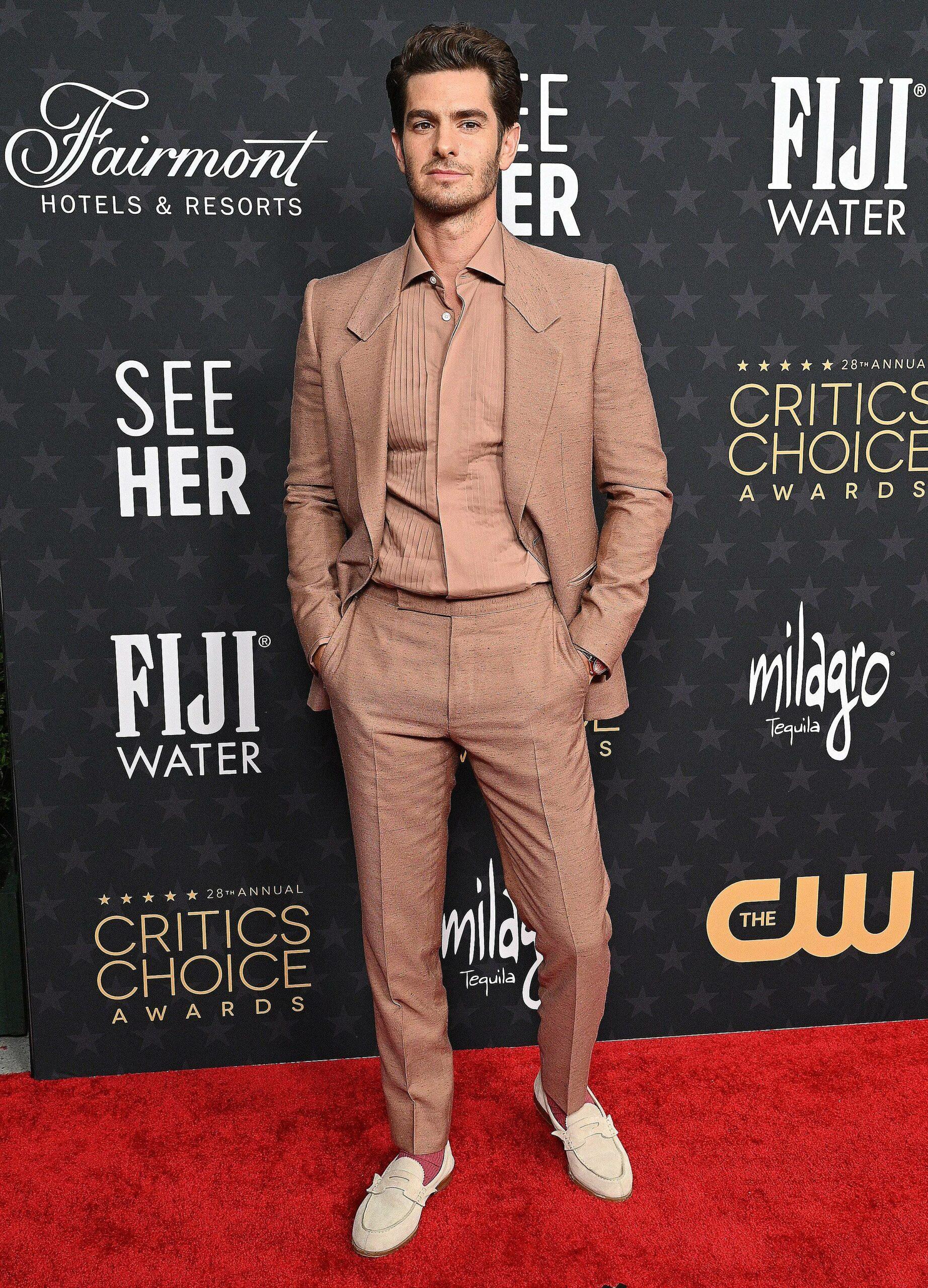 Andrew Garfield at the 28th Annual Critics' Choice Awards, Los Angeles