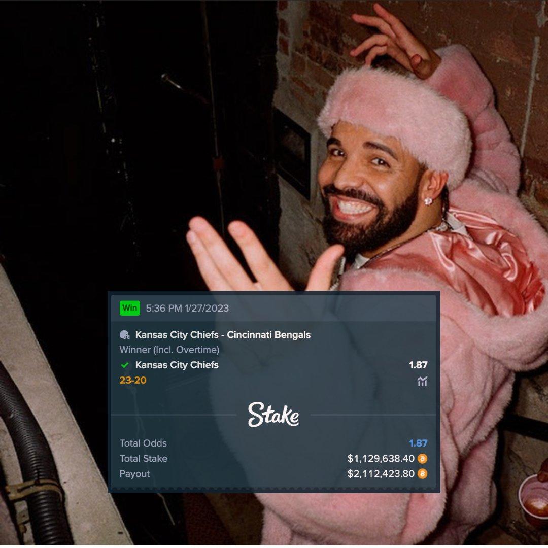 Drake's $2million-payout