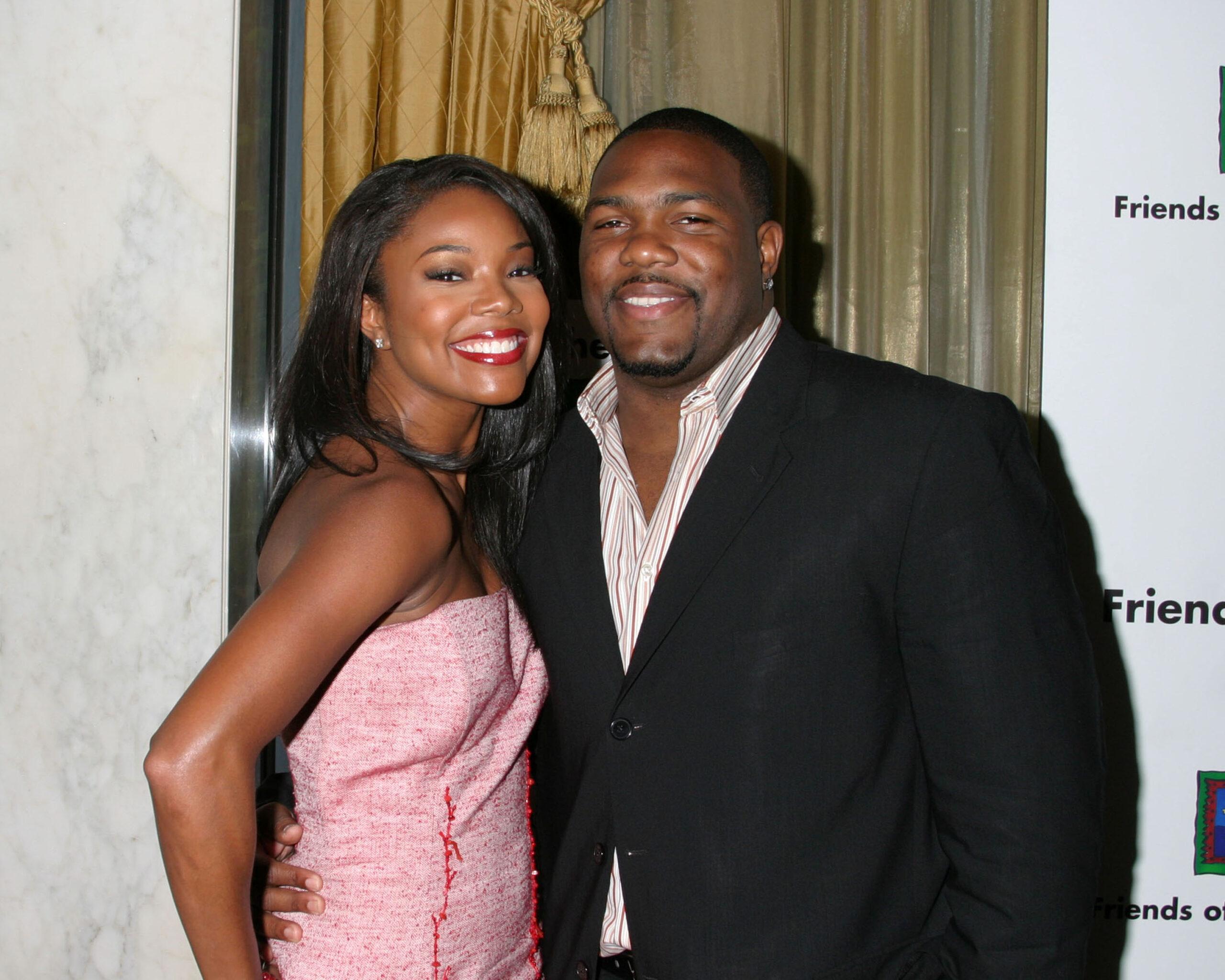 Gabrielle Union and ex-husband Chris Howard at Regent Beverly Wilshire Hotel
