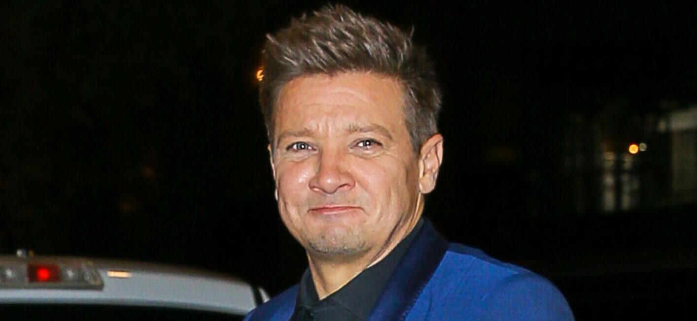 Jeremy Renner was spotted out and about while promoting "Hawkeye" in New York City