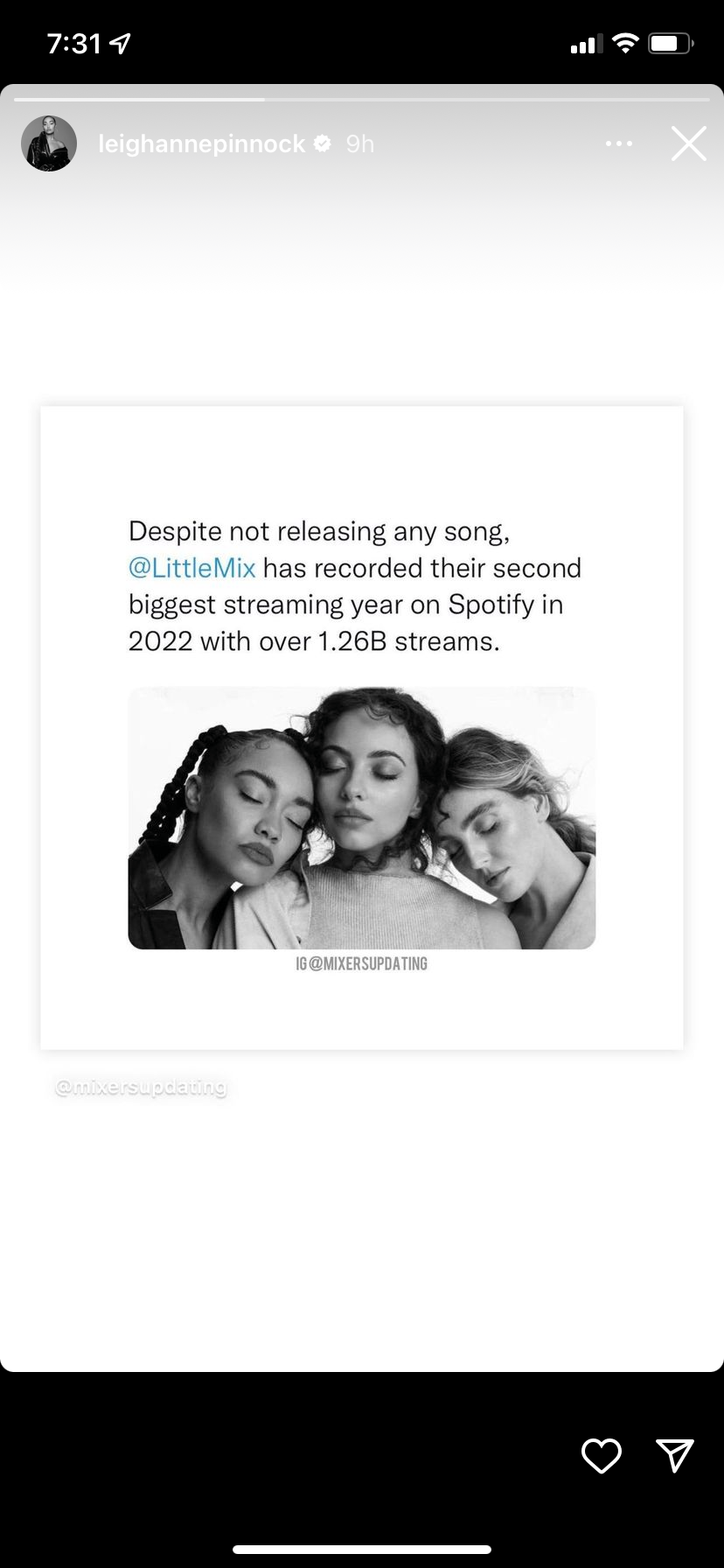 //Little Mix Spotify Streaming