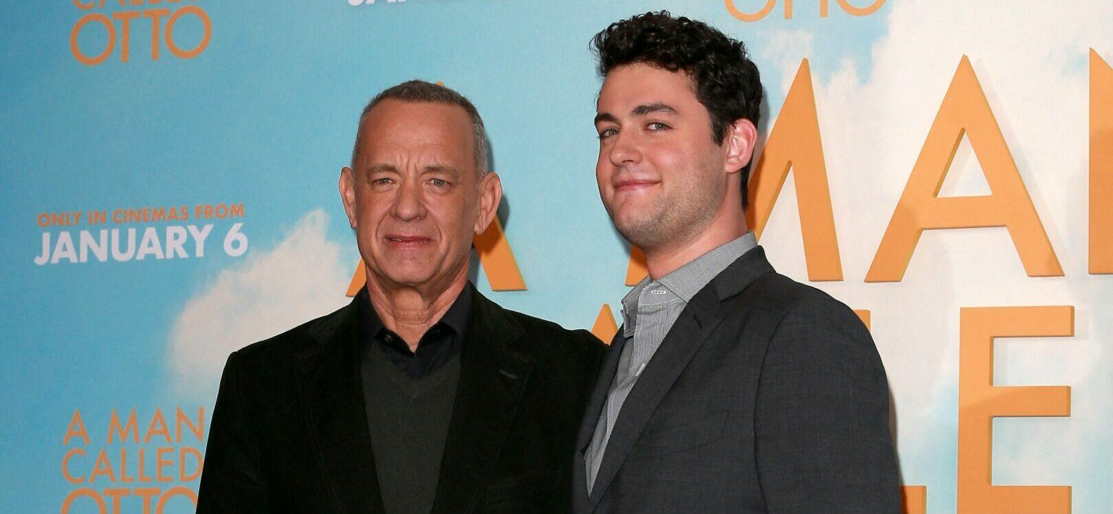 Tom Hanks and his son Truman Hanks
