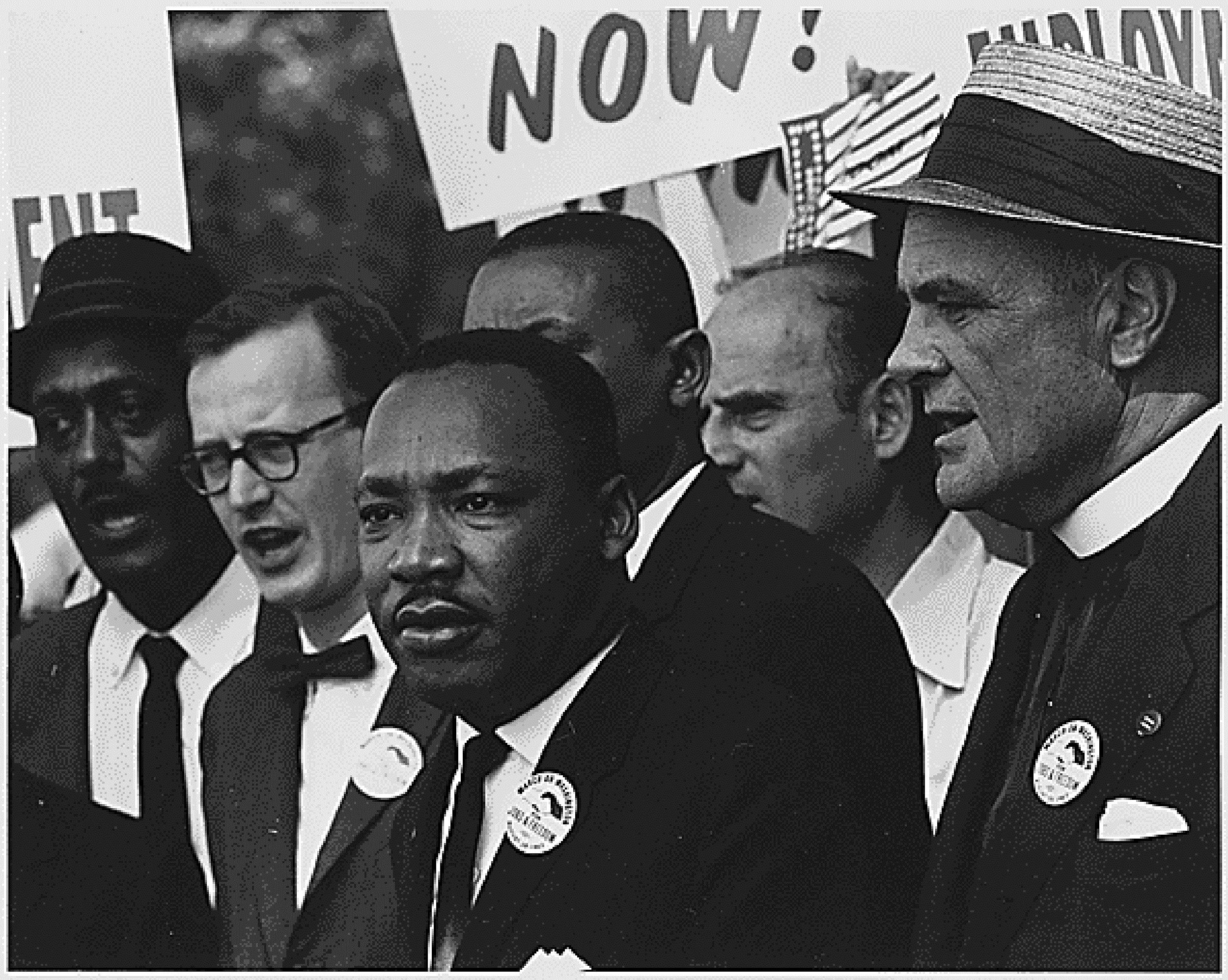 Martin Luther King at the 1963 March on Washington