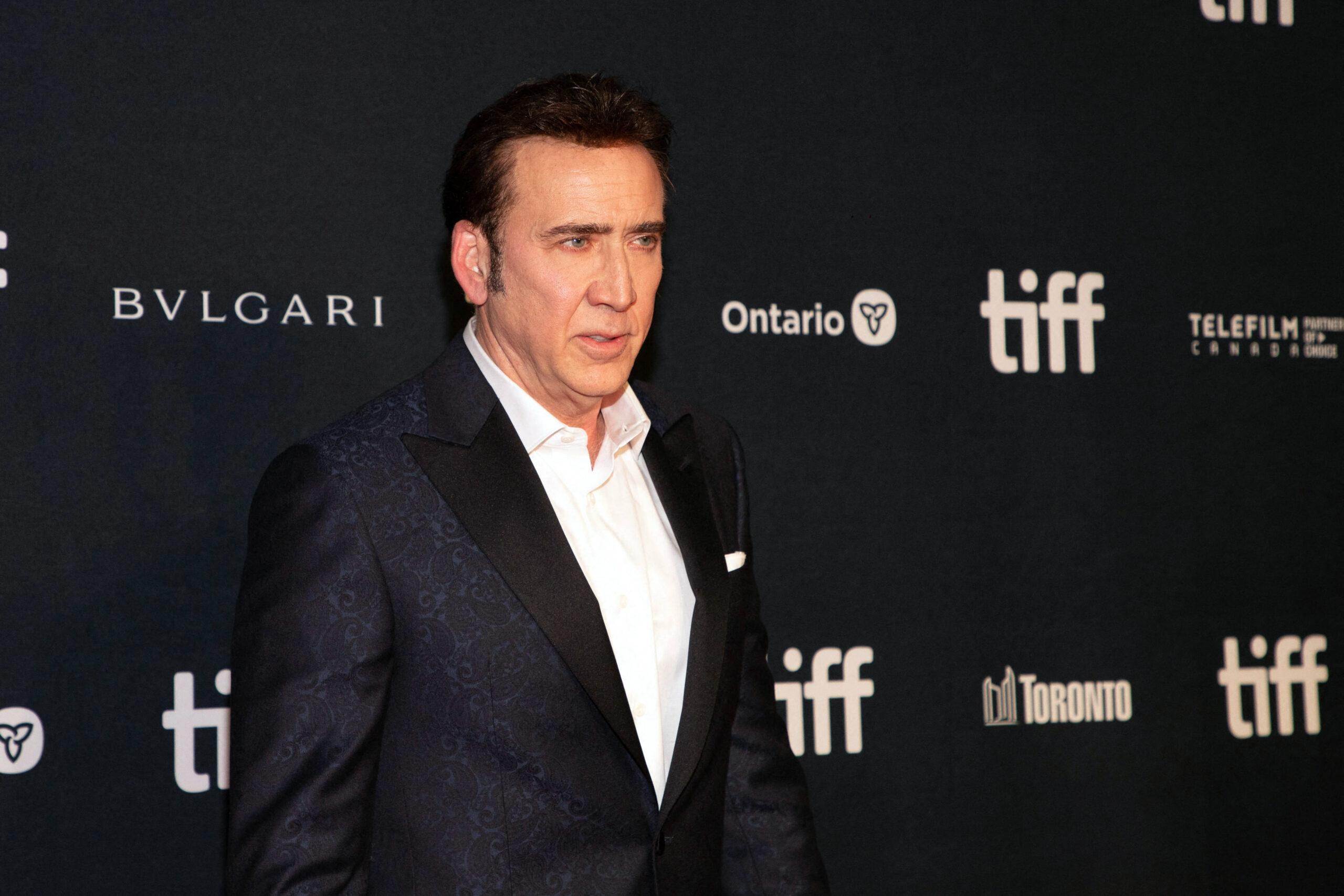 Nicolas Cage no Festival Internacional de Cinema de Toronto de 2022 - 
