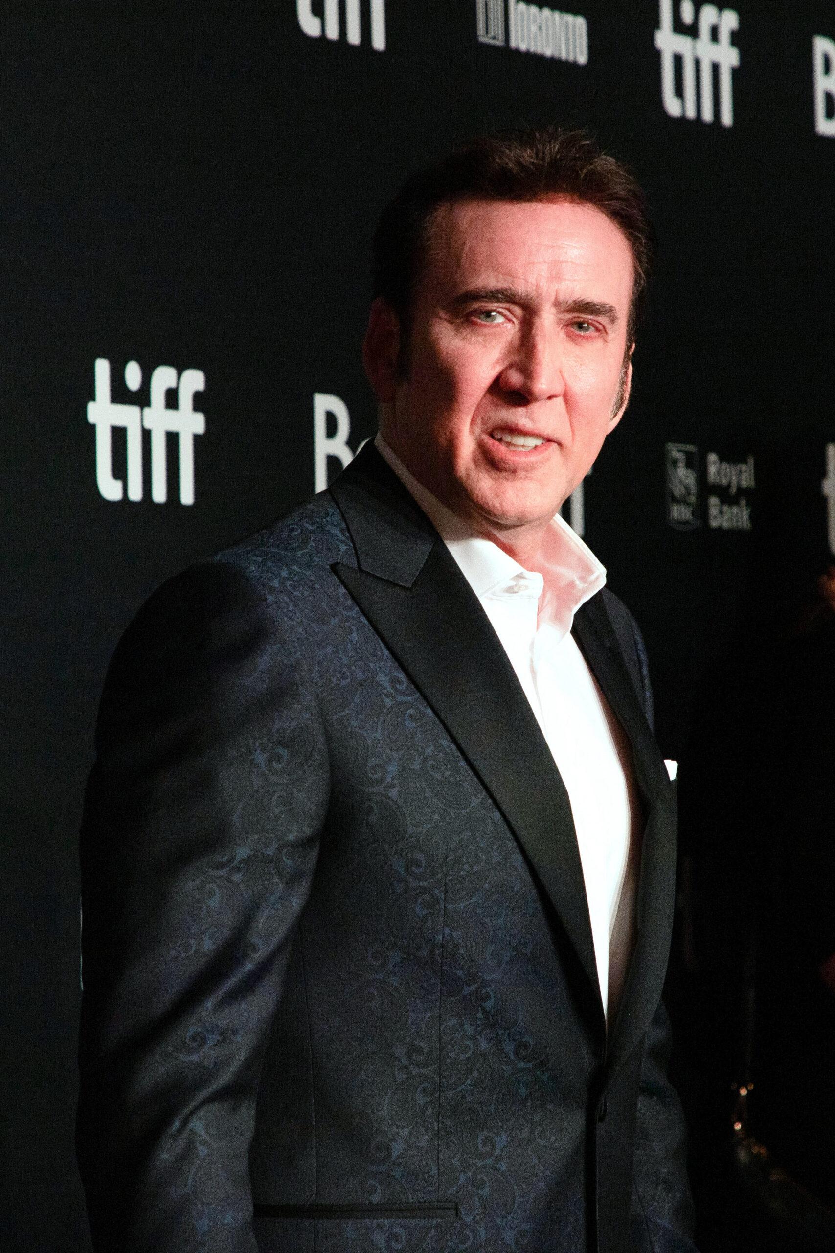 Nicolas Cage at the 2022 Toronto International Film Festival - "Butcher's Crossing" Premiere