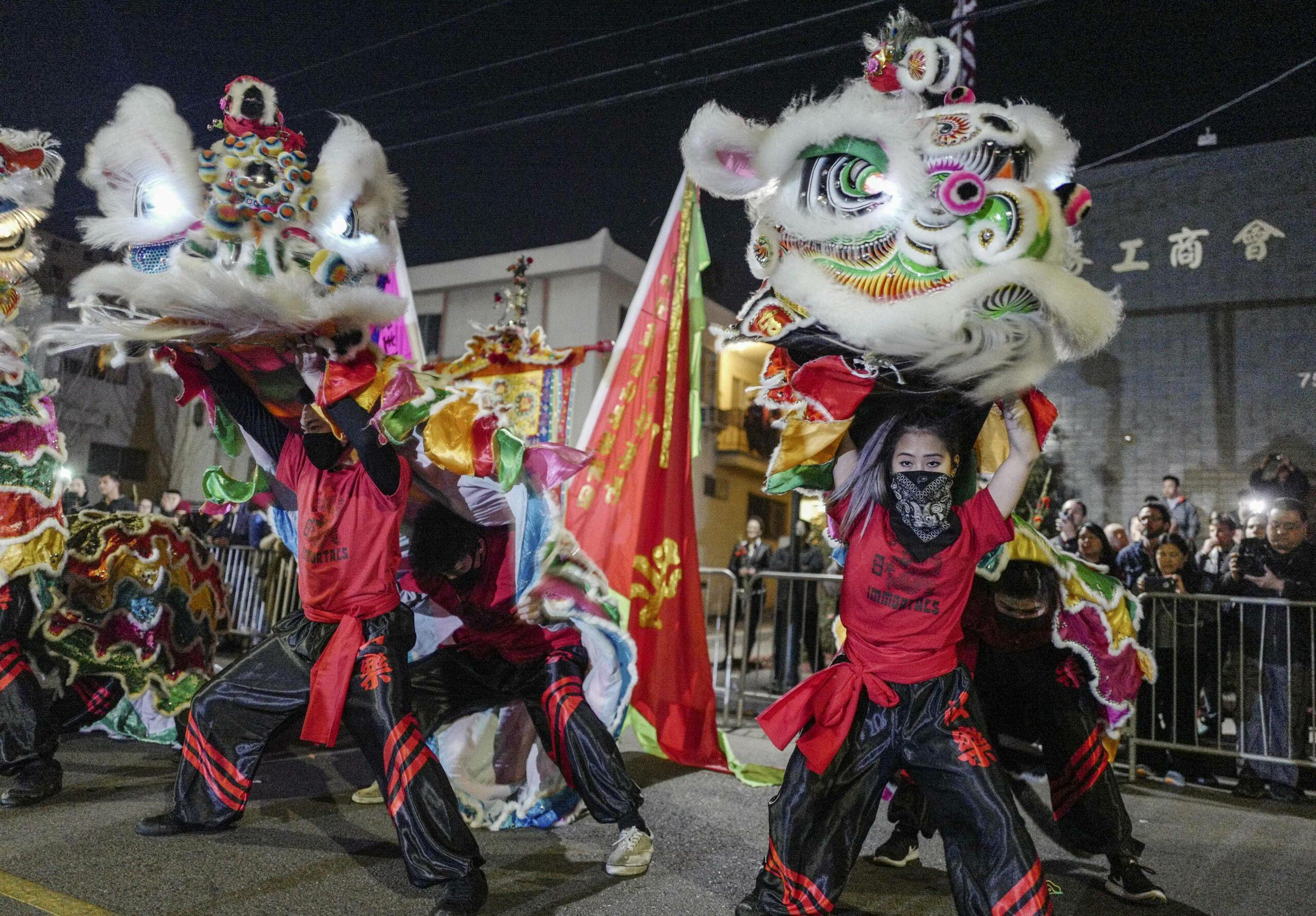 Celebration for Chinese New Year in Los Angeles