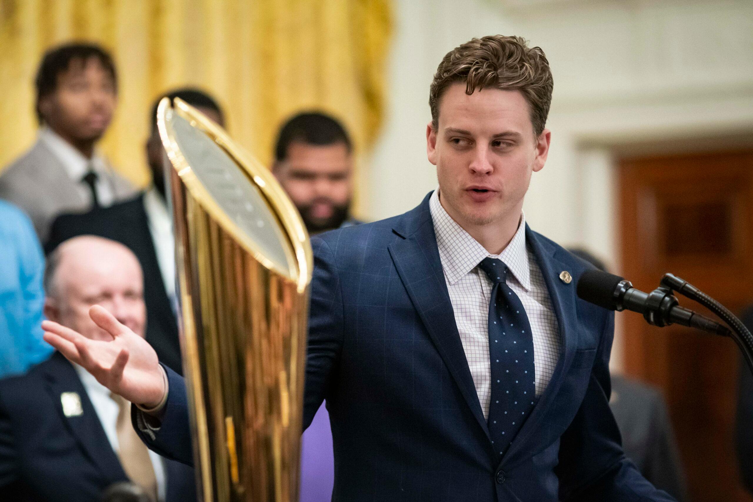 Trump Honoring the NCAA Football Champion Louisiana State University Tigers