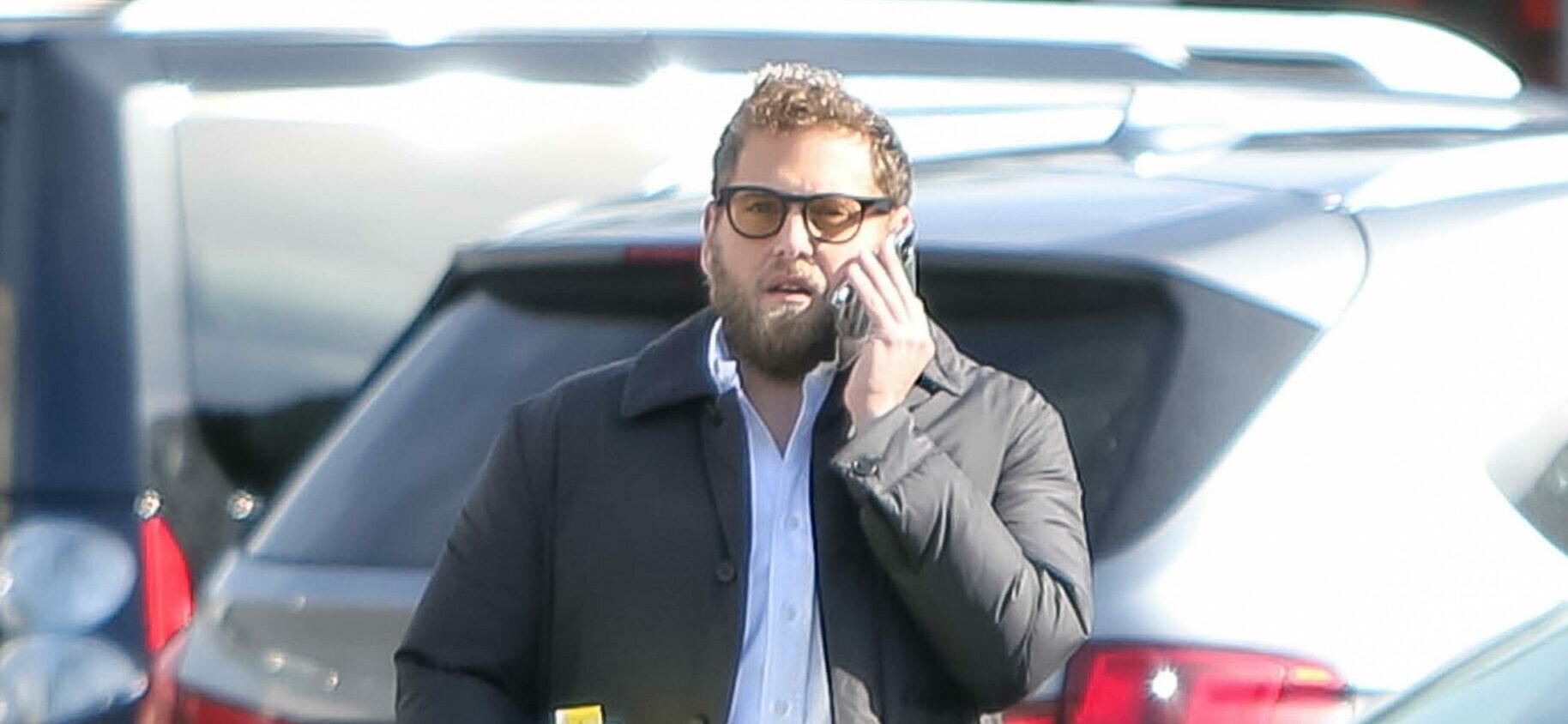 Jonah Hill out and about
