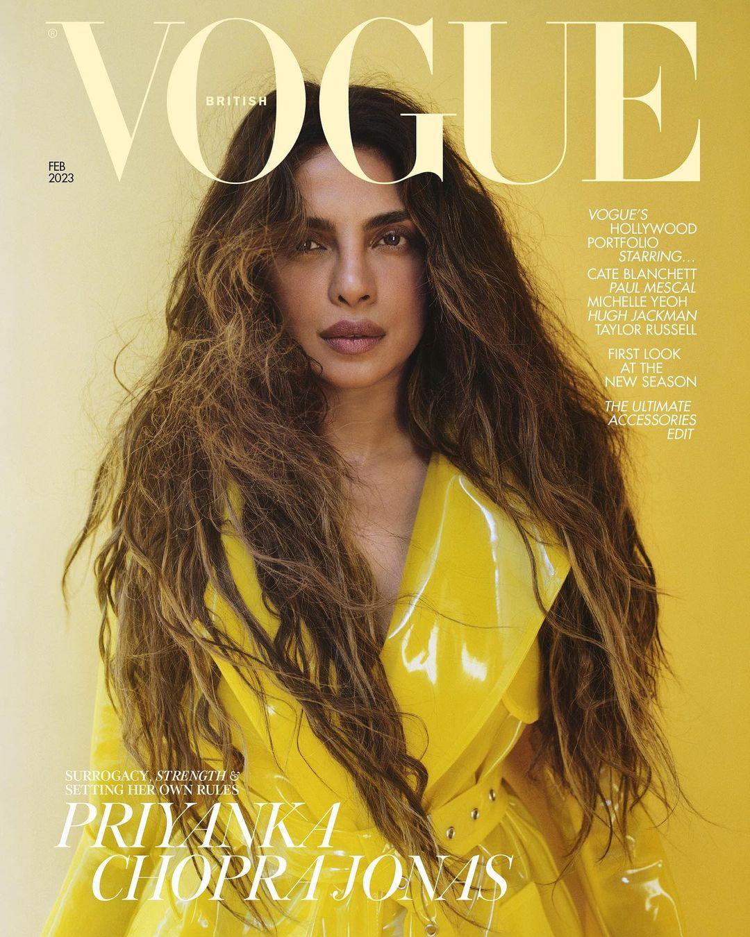 Priyanka Chopra Accused Of 'Trying To Smother' Her Daughter To Keep Her Face Out Of 'Vogue' Cover Shoot