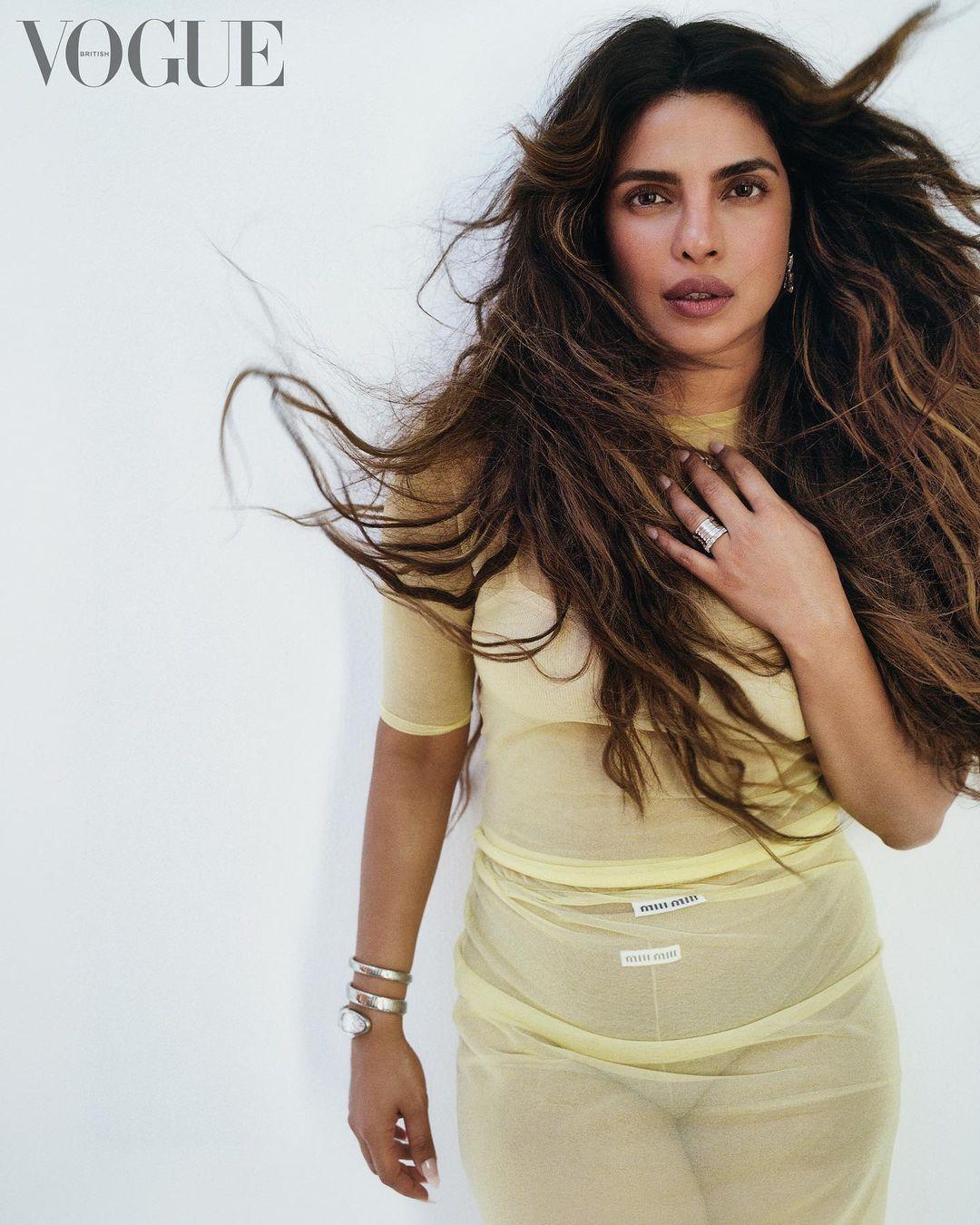 Priyanka Chopra Accused Of 'Trying To Smother' Her Daughter To Keep Her Face Out Of 'Vogue' Cover Shoot