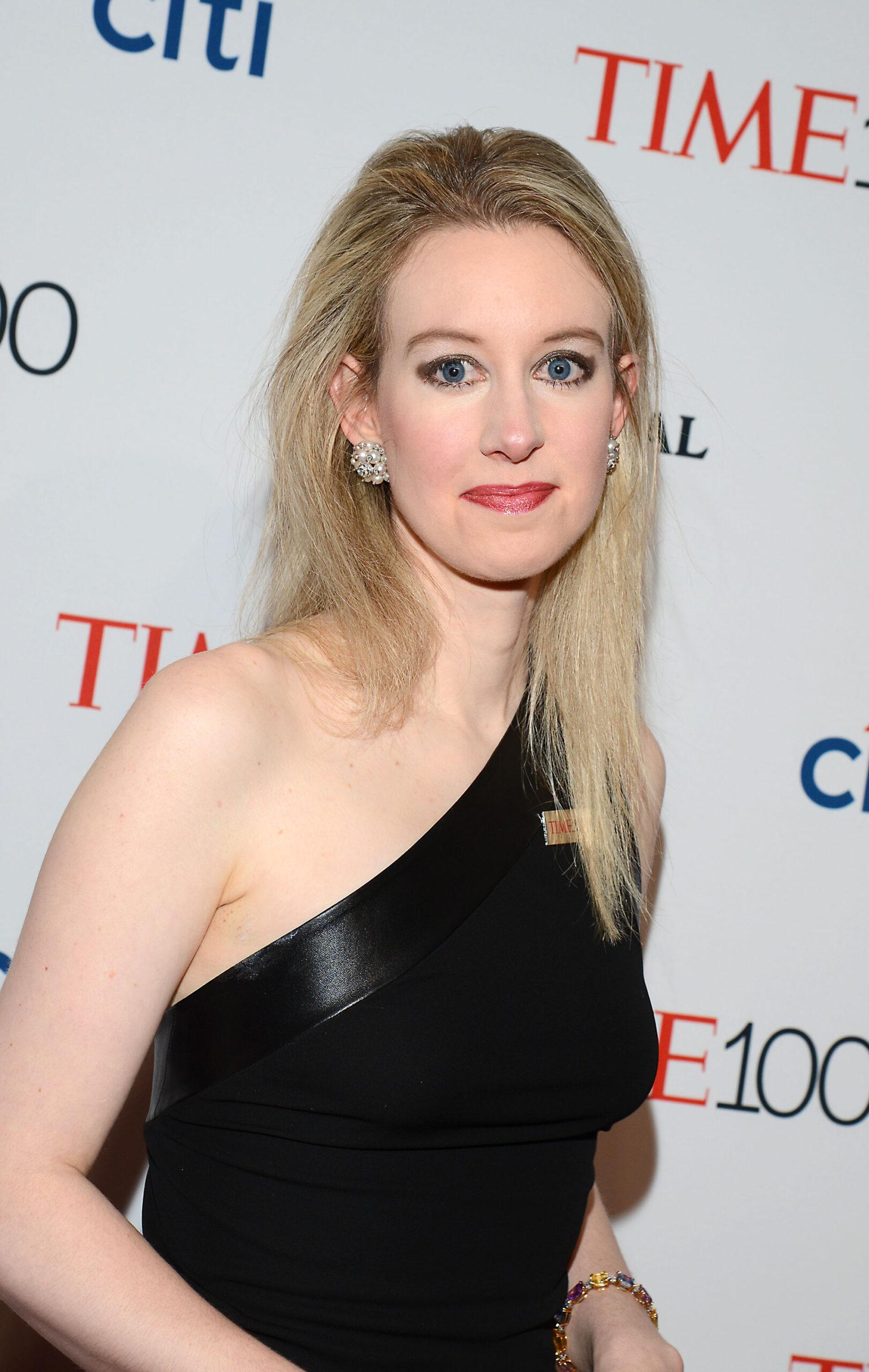 Elizabeth Holmes attends the TIME 100 Issue celebrating the 100 Most Influential People in the World 