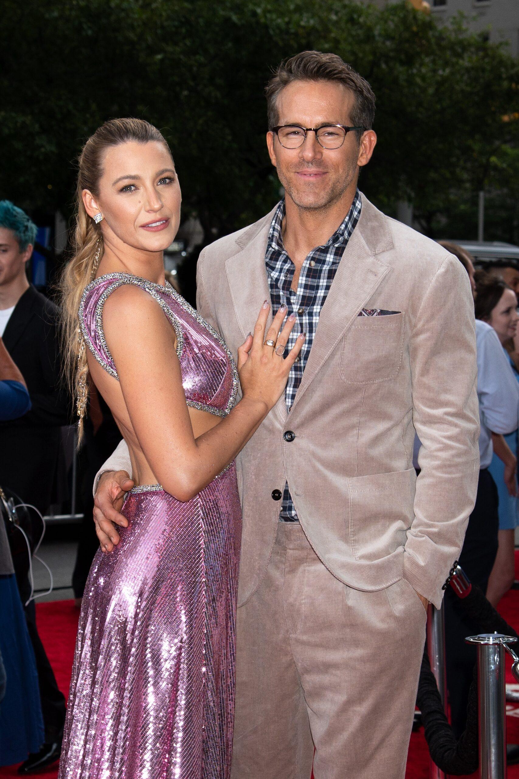 Blake Lively and Ryan Reynolds at NYC "Free Guy" Premiere