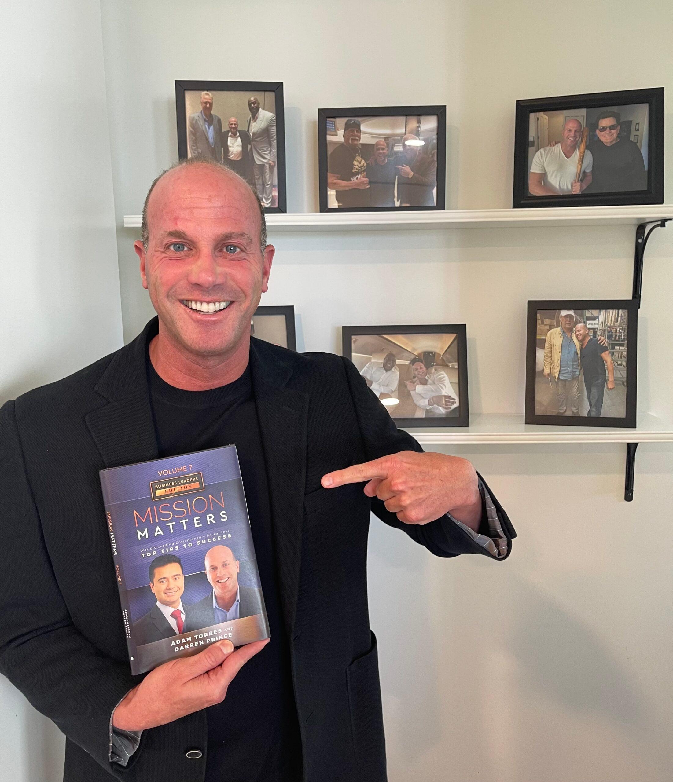 Mega Agent Darren Prince Releases New Book -- On A 'Mission That Matters'