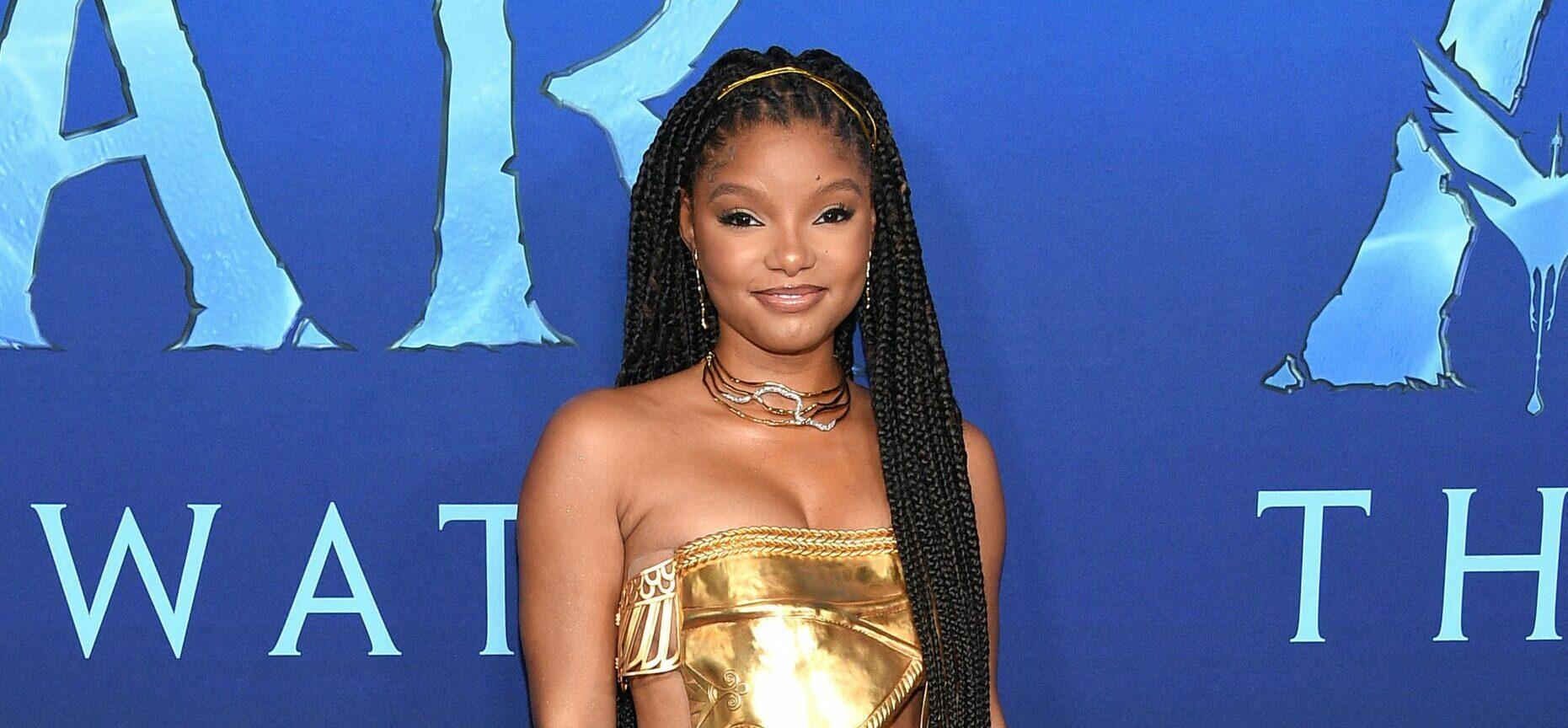 Halle Bailey Avatar: The Way of Water Premiere