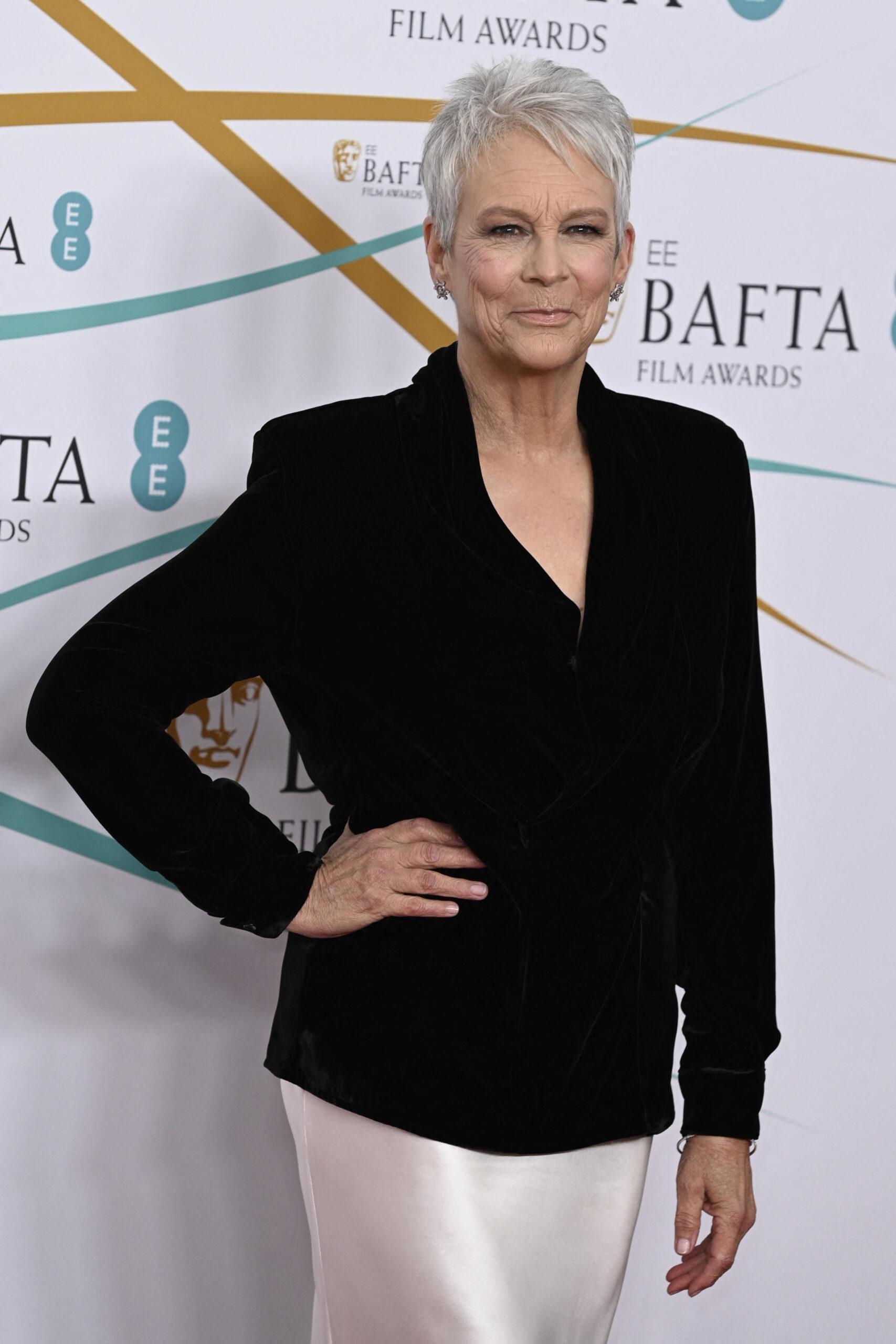 Jamie Lee Curtis at the 76th British Academy Film Awards