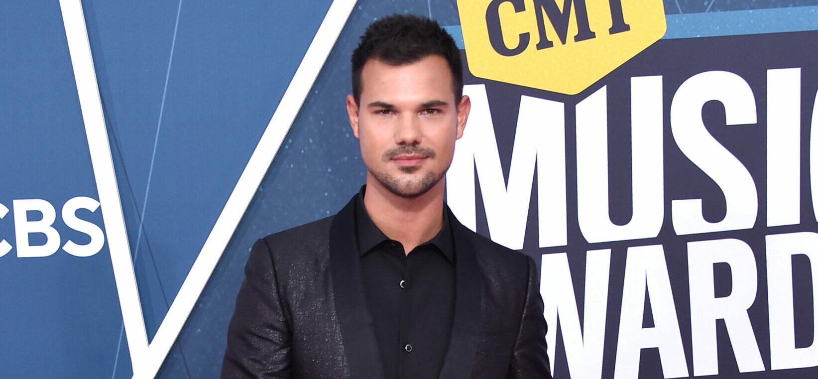Taylor Lautner at the 2022 CMT Music Awards